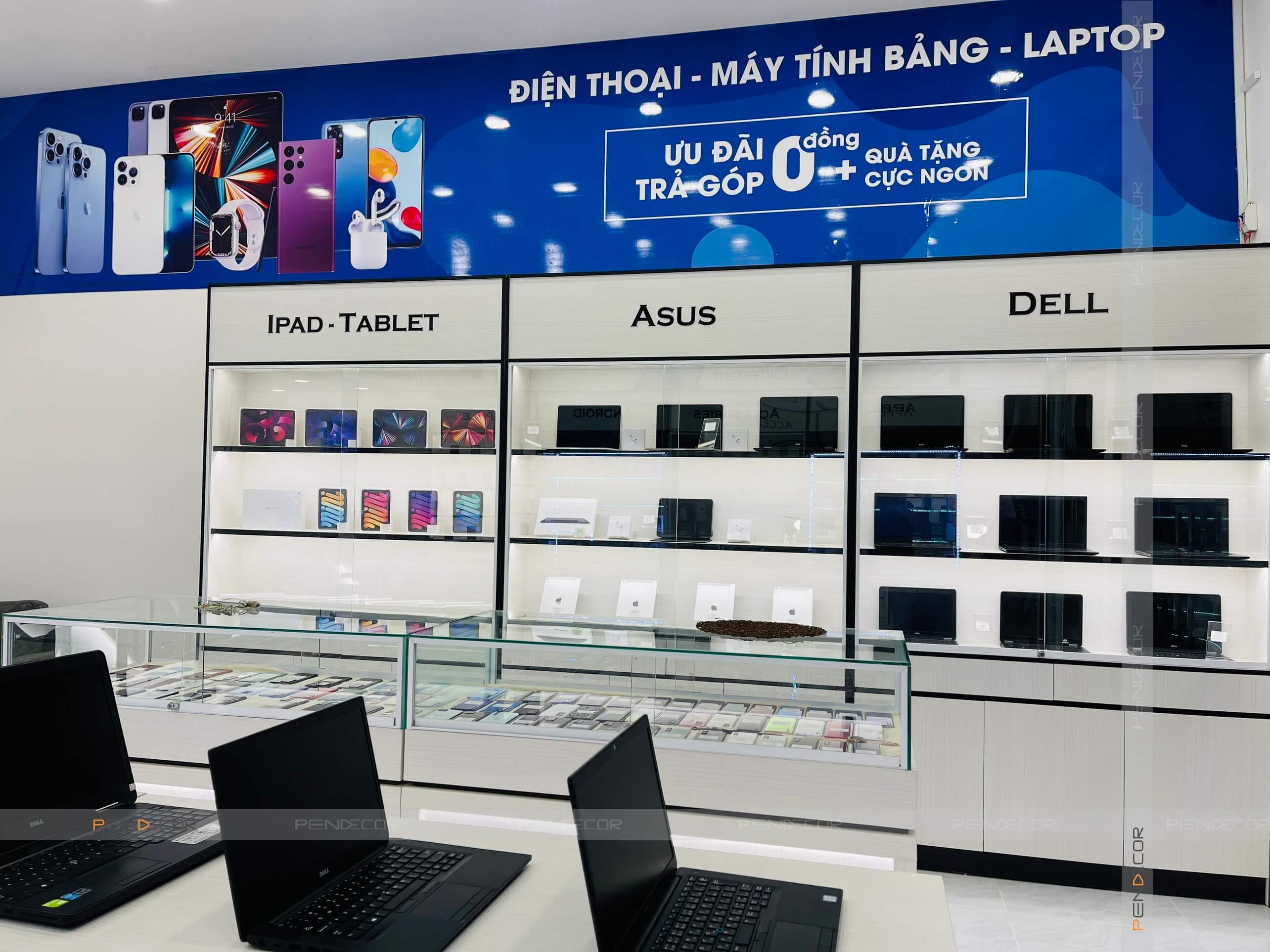 Thi Công Shop Đế Mobile