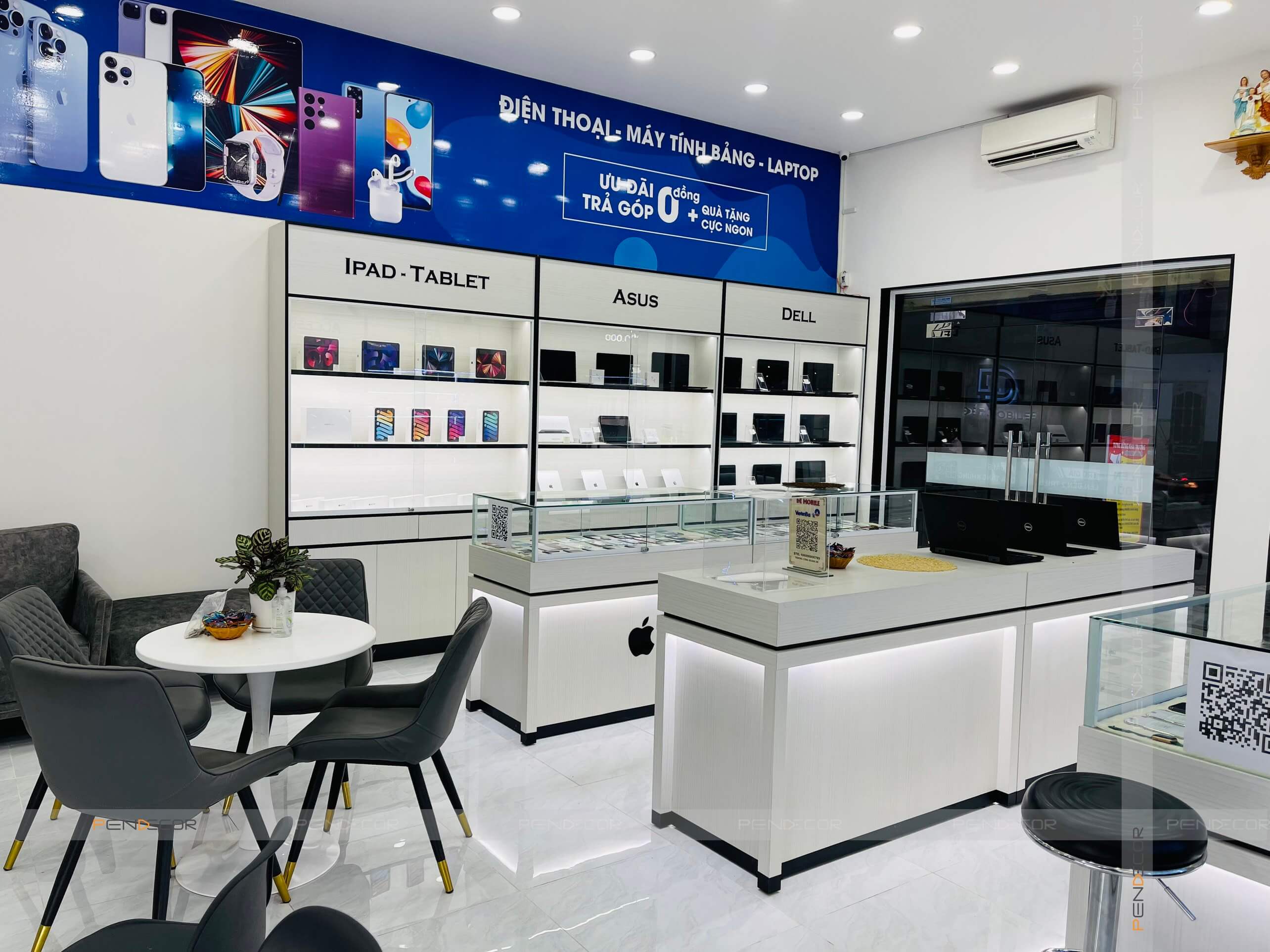 Thi Công Shop Đế Mobile