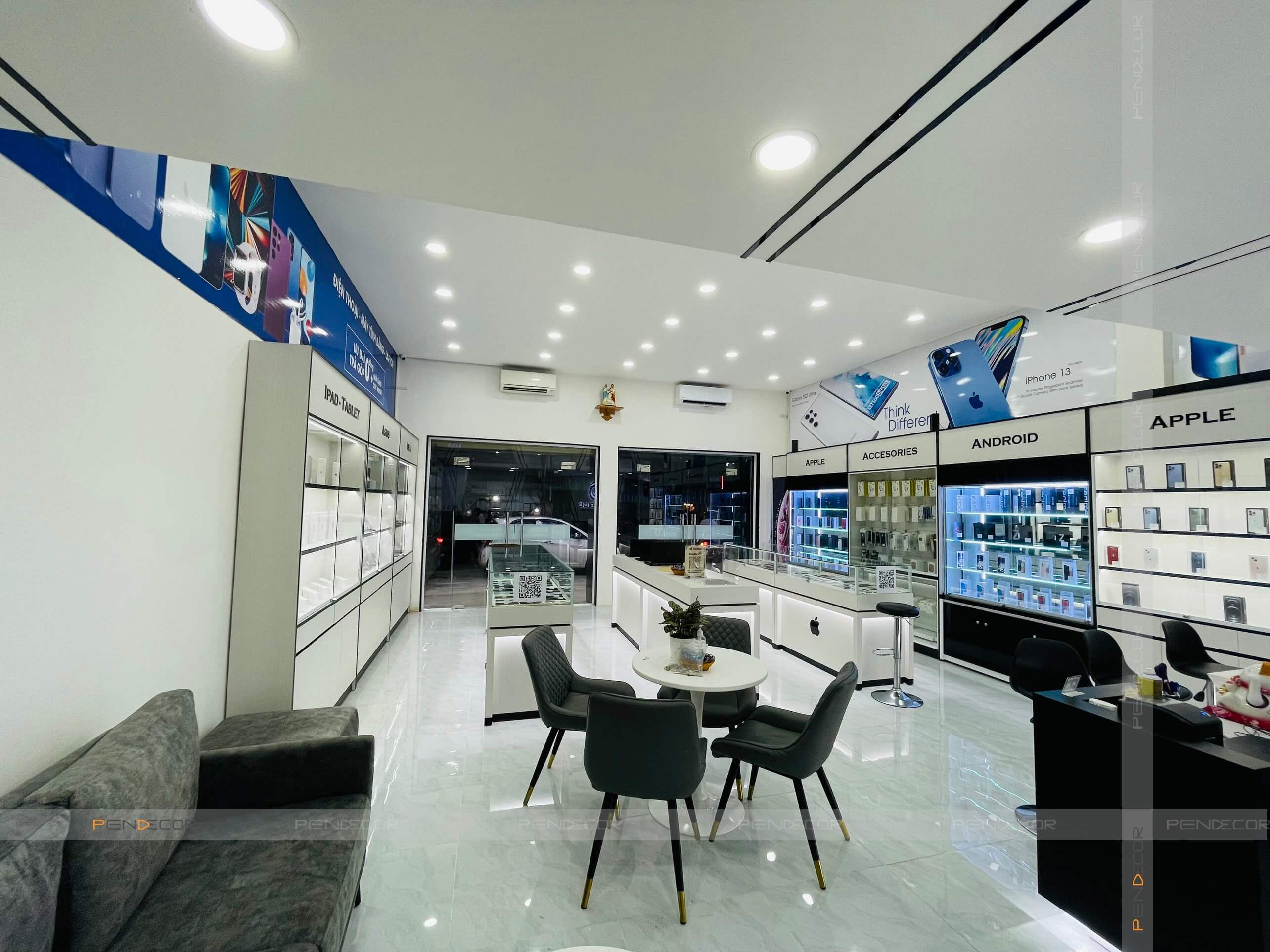 Thi Công Shop Đế Mobile