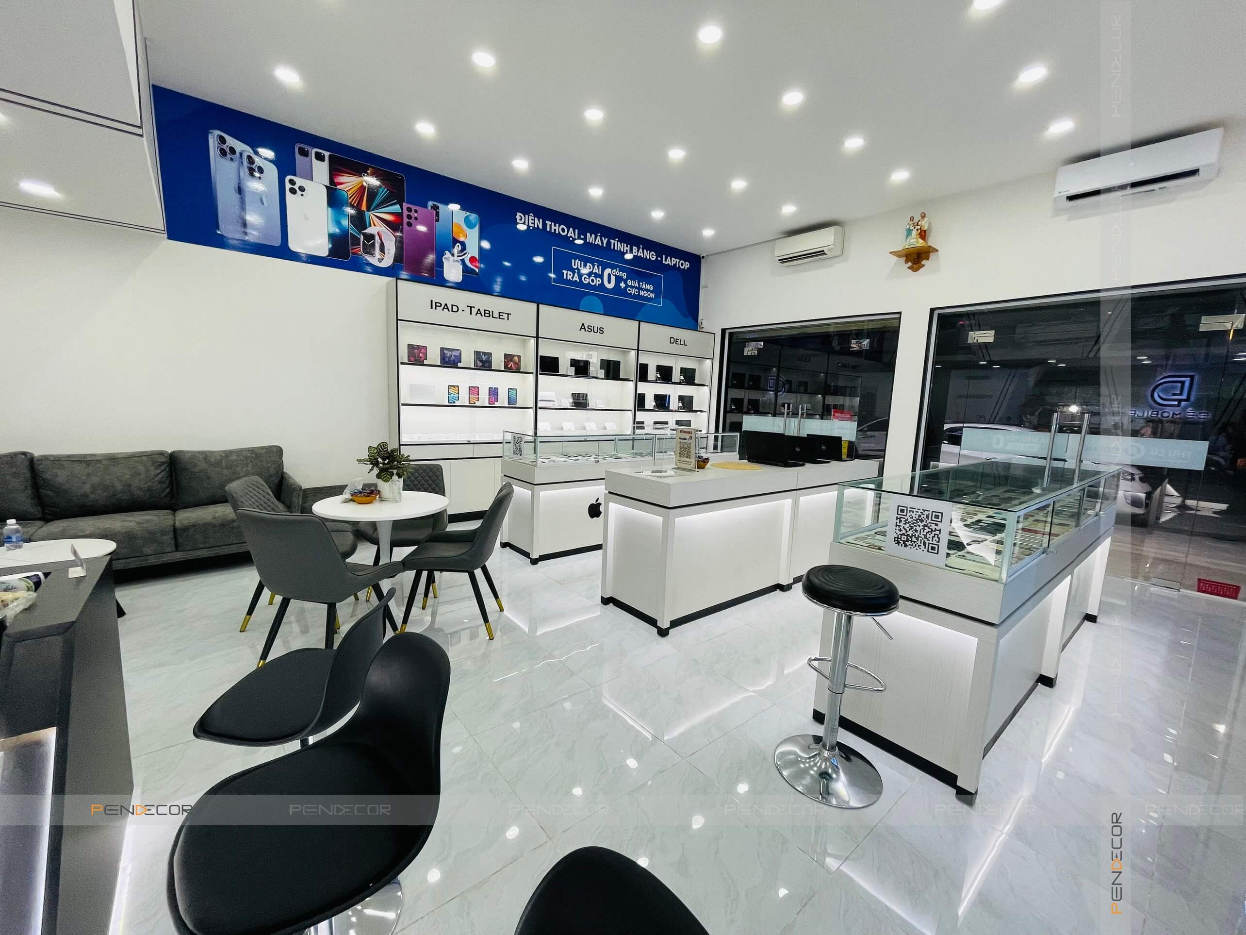 Thi Công Shop Đế Mobile