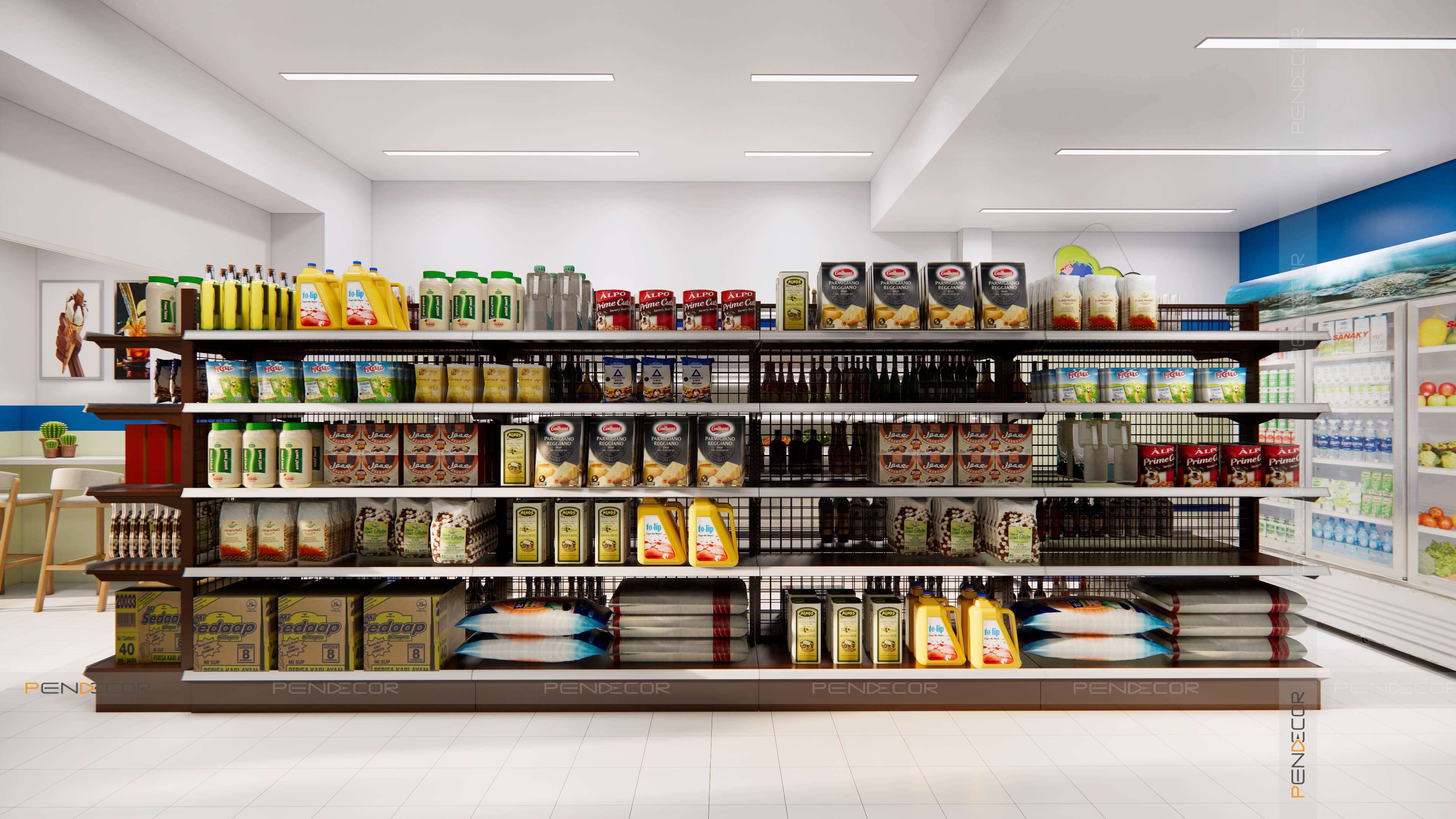 Thiết Kế Siêu Thị Mini 24 Run Mart