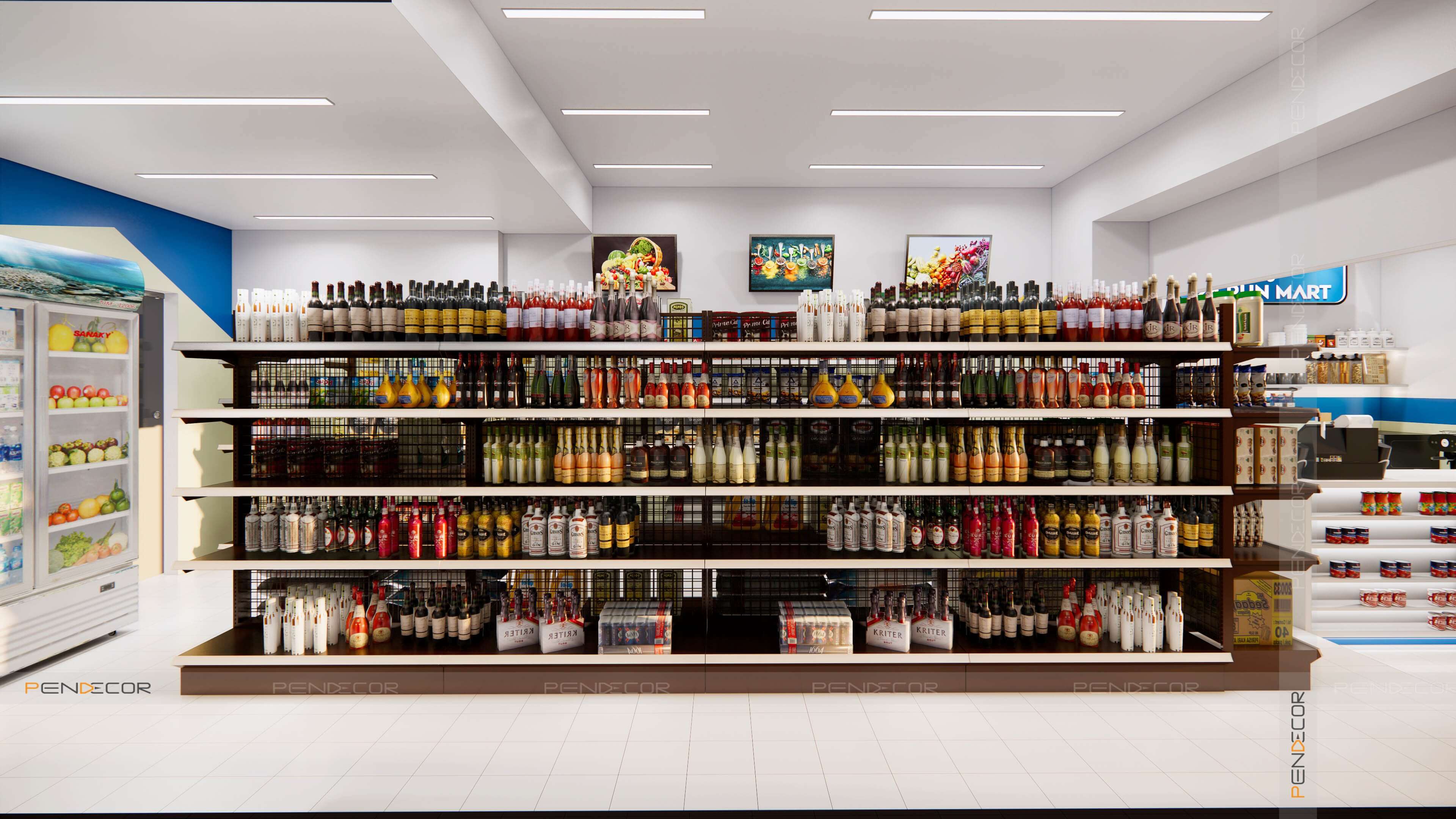 Thiết Kế Siêu Thị Mini 24 Run Mart