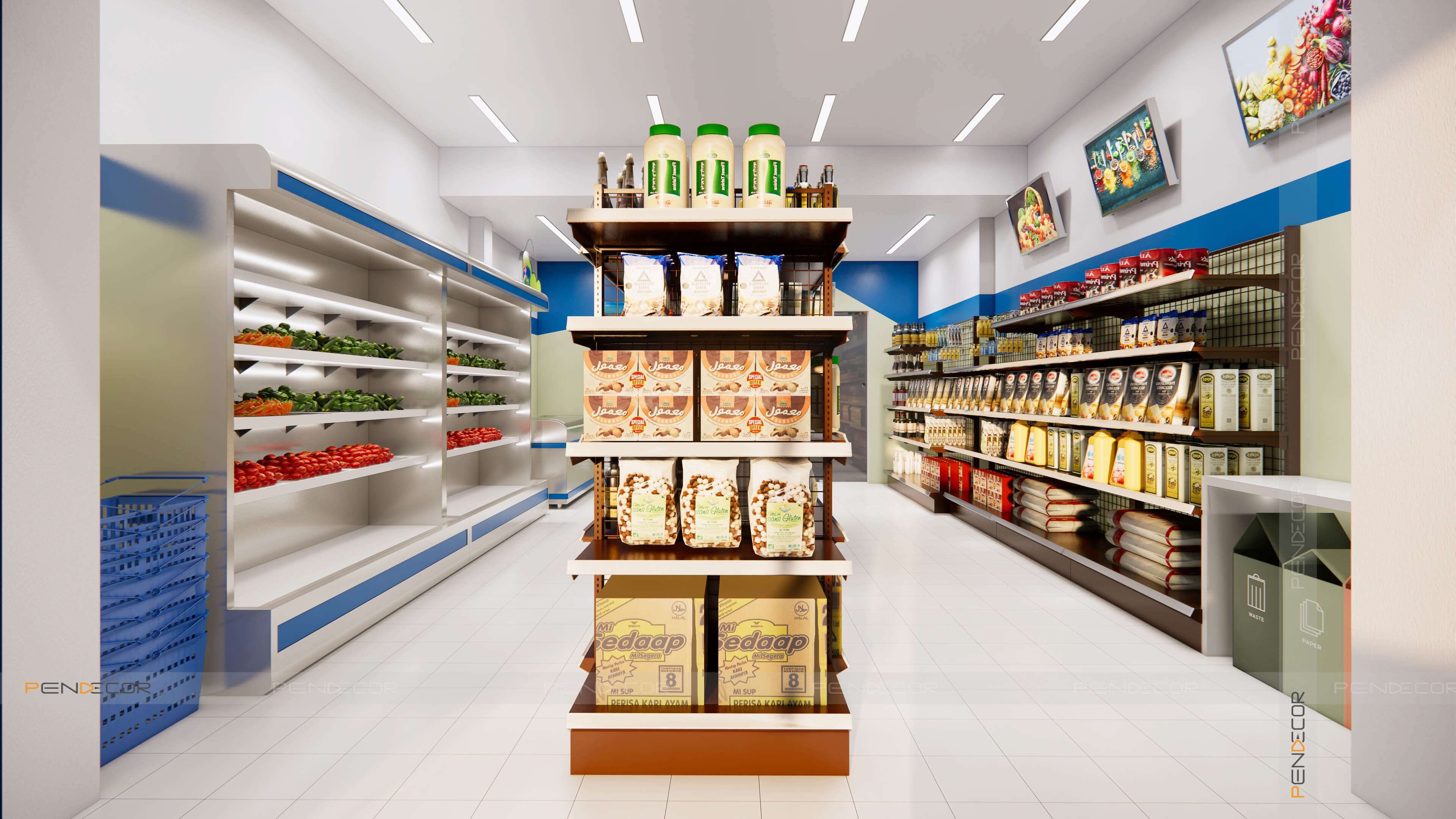 Thiết Kế Siêu Thị Mini 24 Run Mart