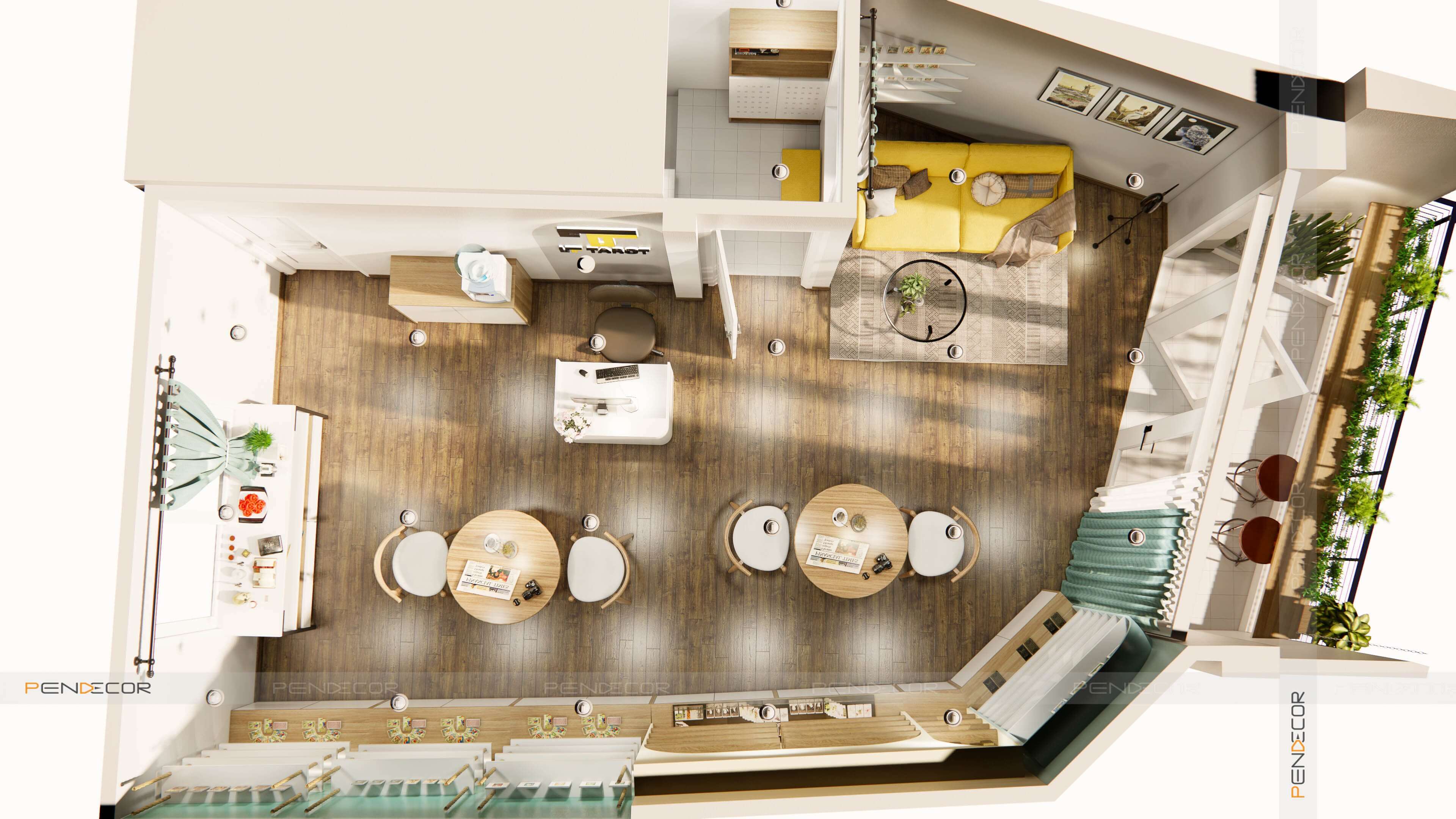 Thiết Kế Tiệm Sách LT Tarot