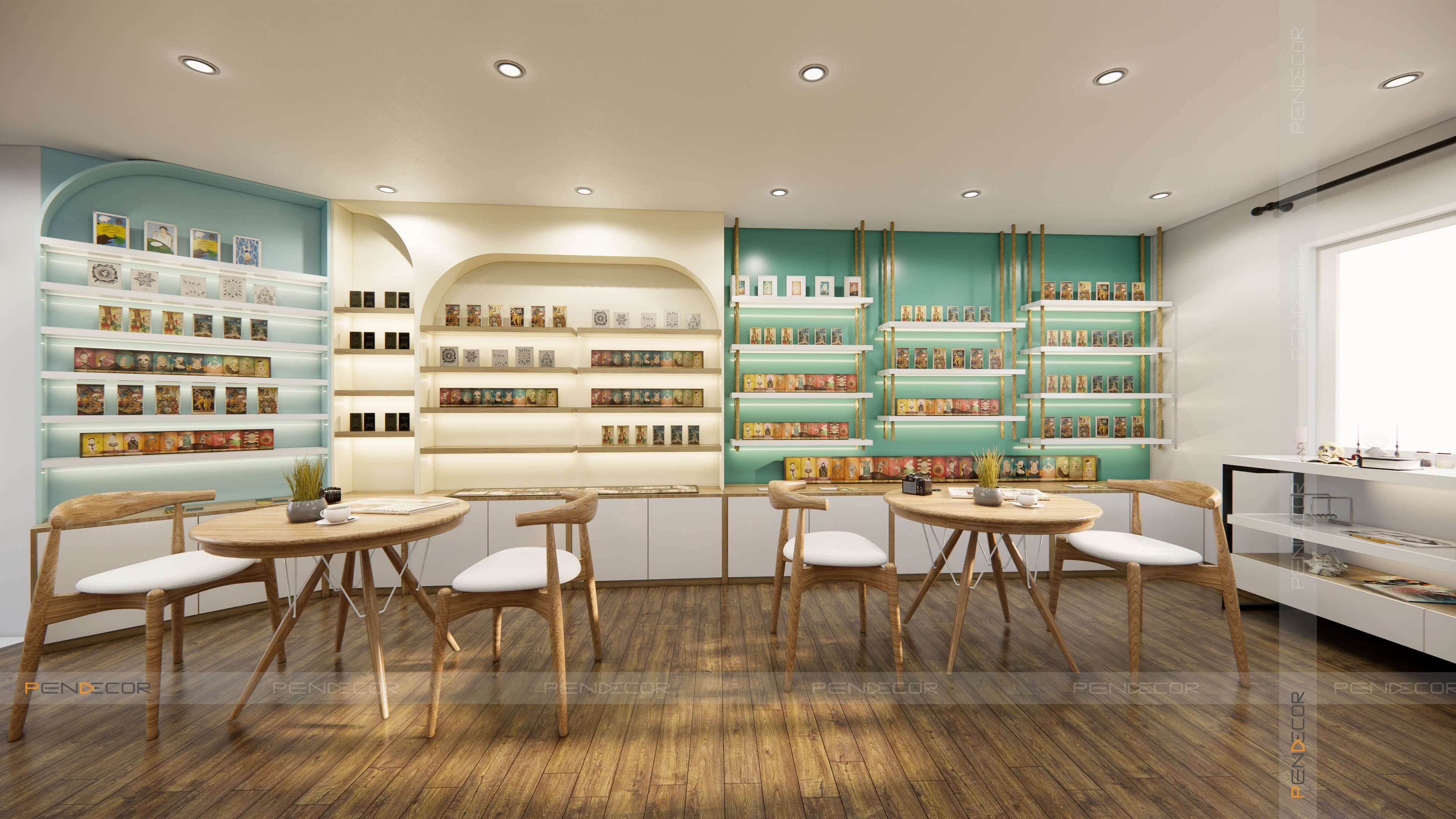 Thiết Kế Tiệm Sách LT Tarot