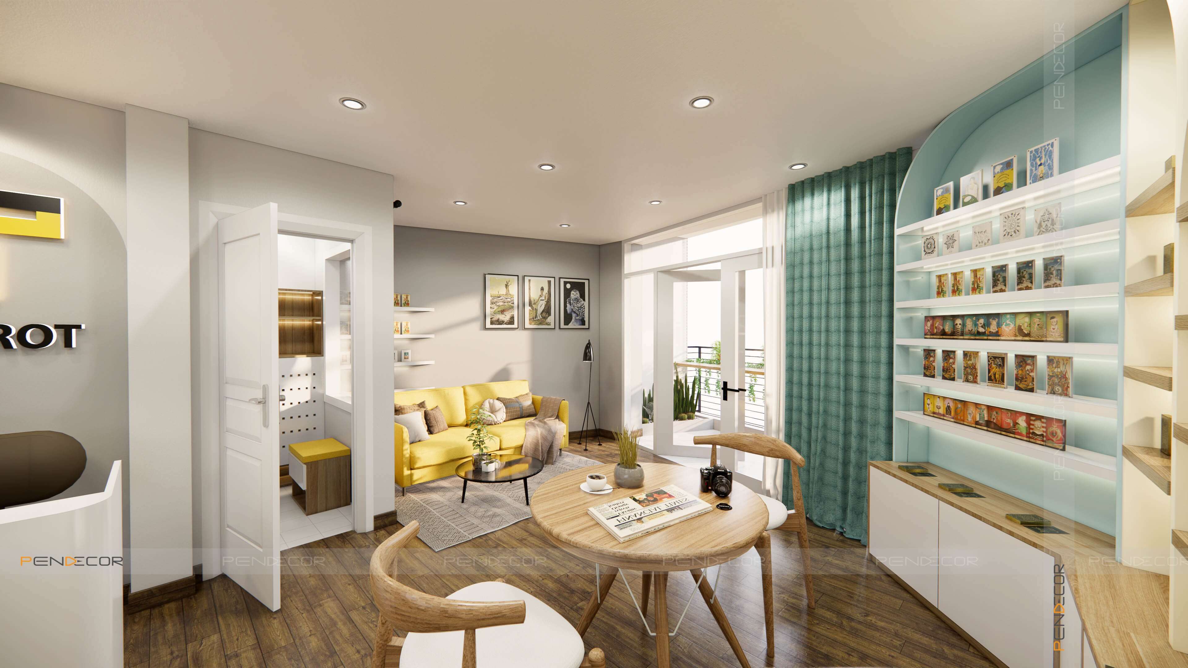 Thiết Kế Tiệm Sách LT Tarot