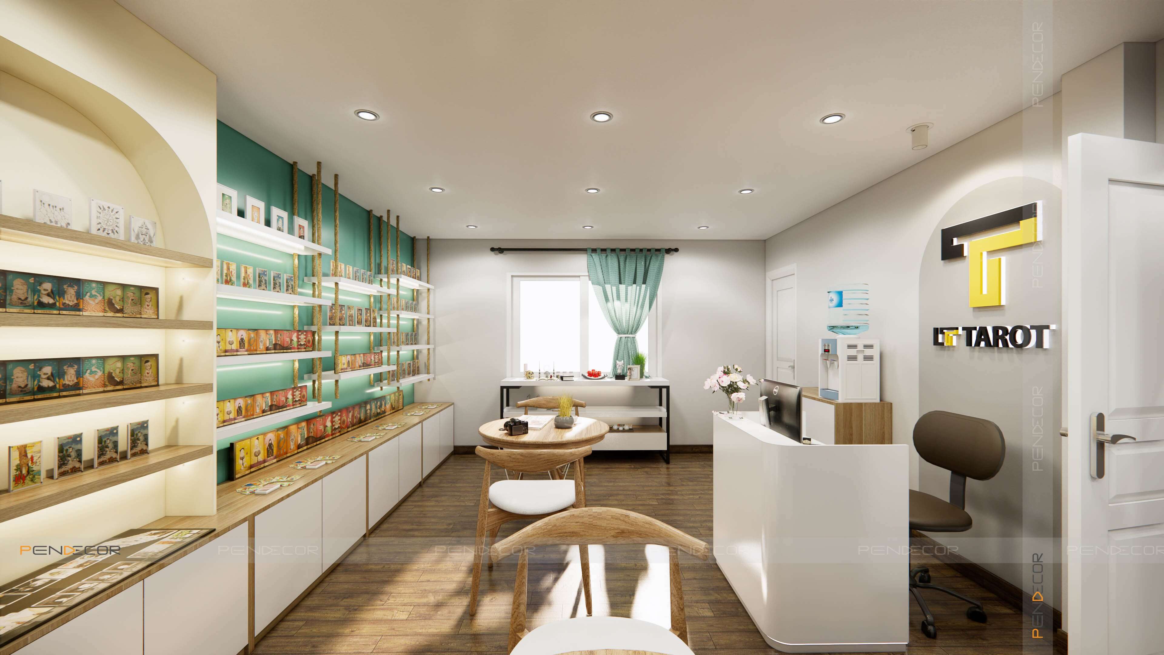 Thiết Kế Tiệm Sách LT Tarot