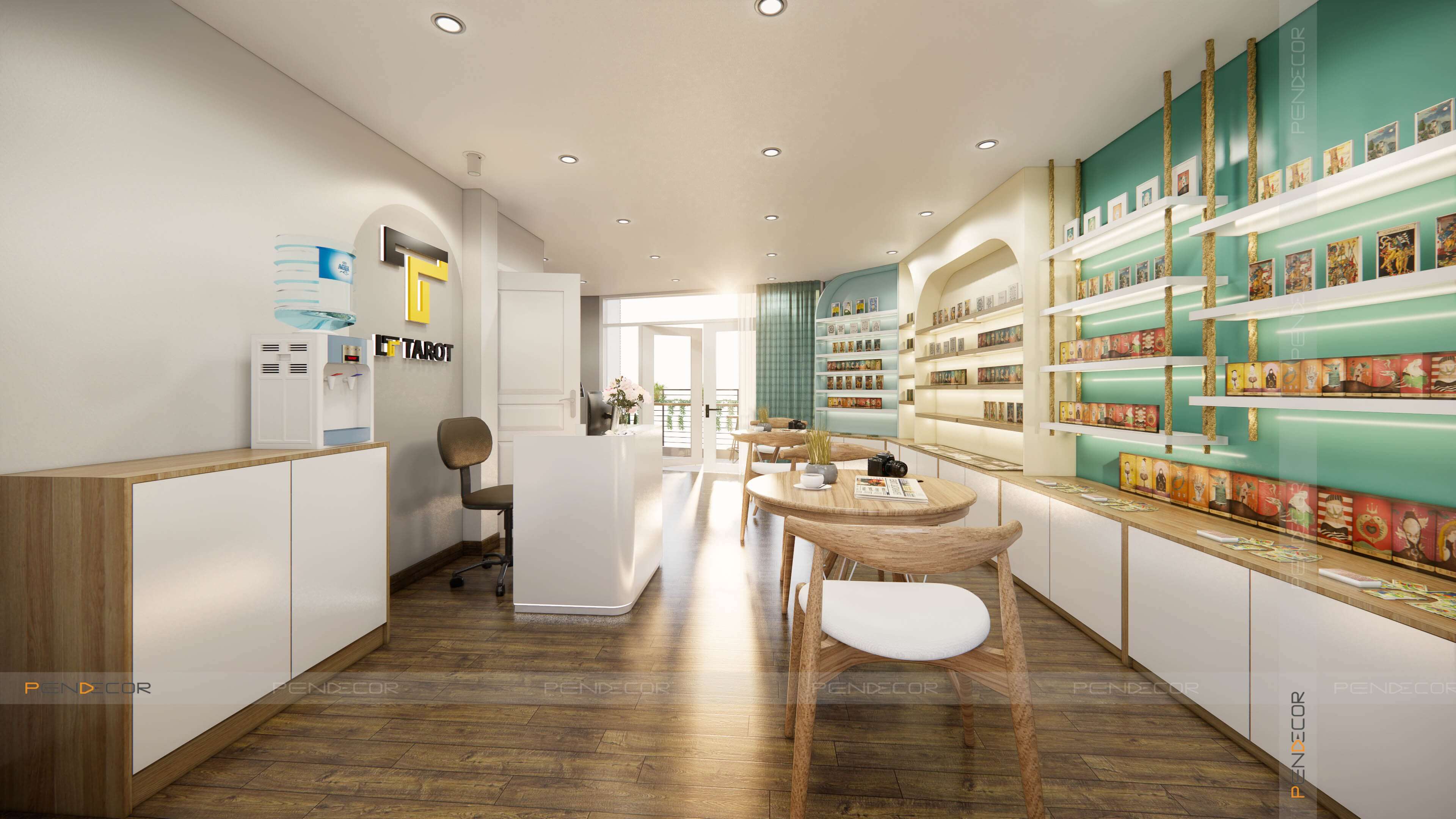 Thiết Kế Tiệm Sách LT Tarot