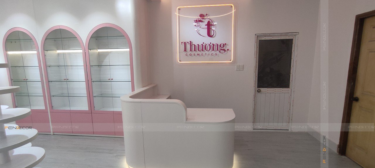 Thi Công Shop Phụ Kiện Thương Cosmetics & Accessories