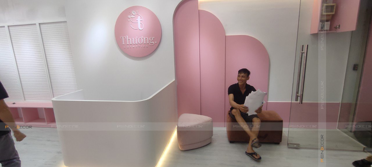 Thi Công Shop Phụ Kiện Thương Cosmetics & Accessories