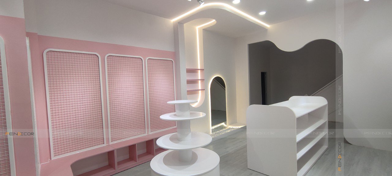 Thi Công Shop Phụ Kiện Thương Cosmetics & Accessories