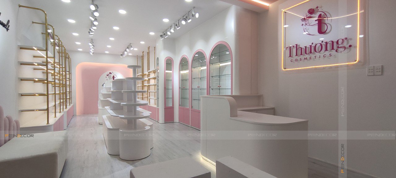 Thi Công Shop Phụ Kiện Thương Cosmetics & Accessories