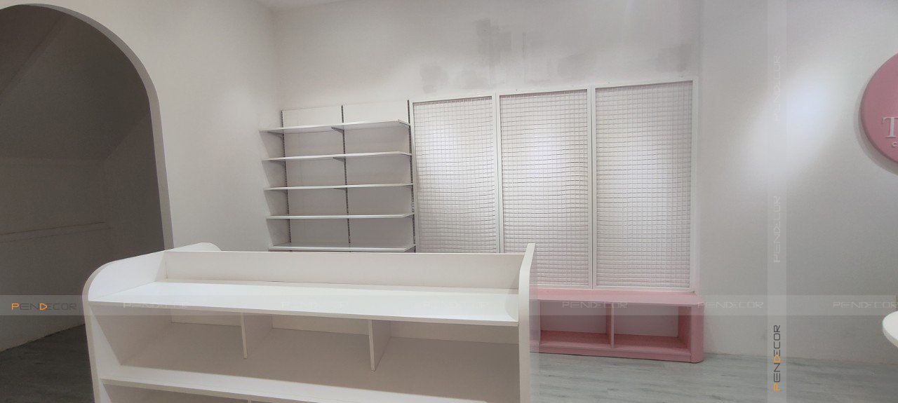 Thi Công Shop Phụ Kiện Thương Cosmetics & Accessories