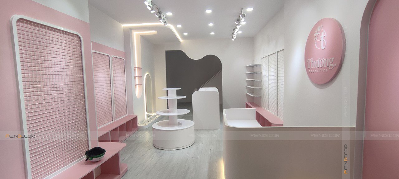 Thi Công Shop Phụ Kiện Thương Cosmetics & Accessories