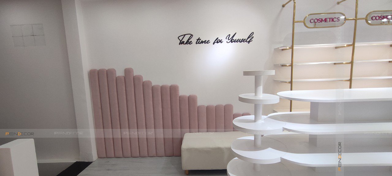 Thi Công Shop Phụ Kiện Thương Cosmetics & Accessories