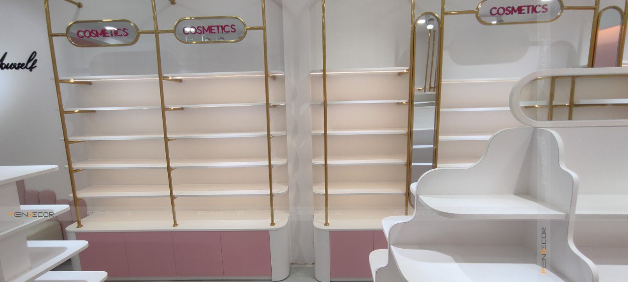 Thi Công Shop Phụ Kiện Thương Cosmetics & Accessories