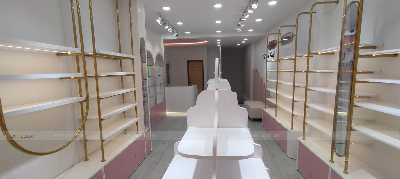 Thi Công Shop Phụ Kiện Thương Cosmetics & Accessories