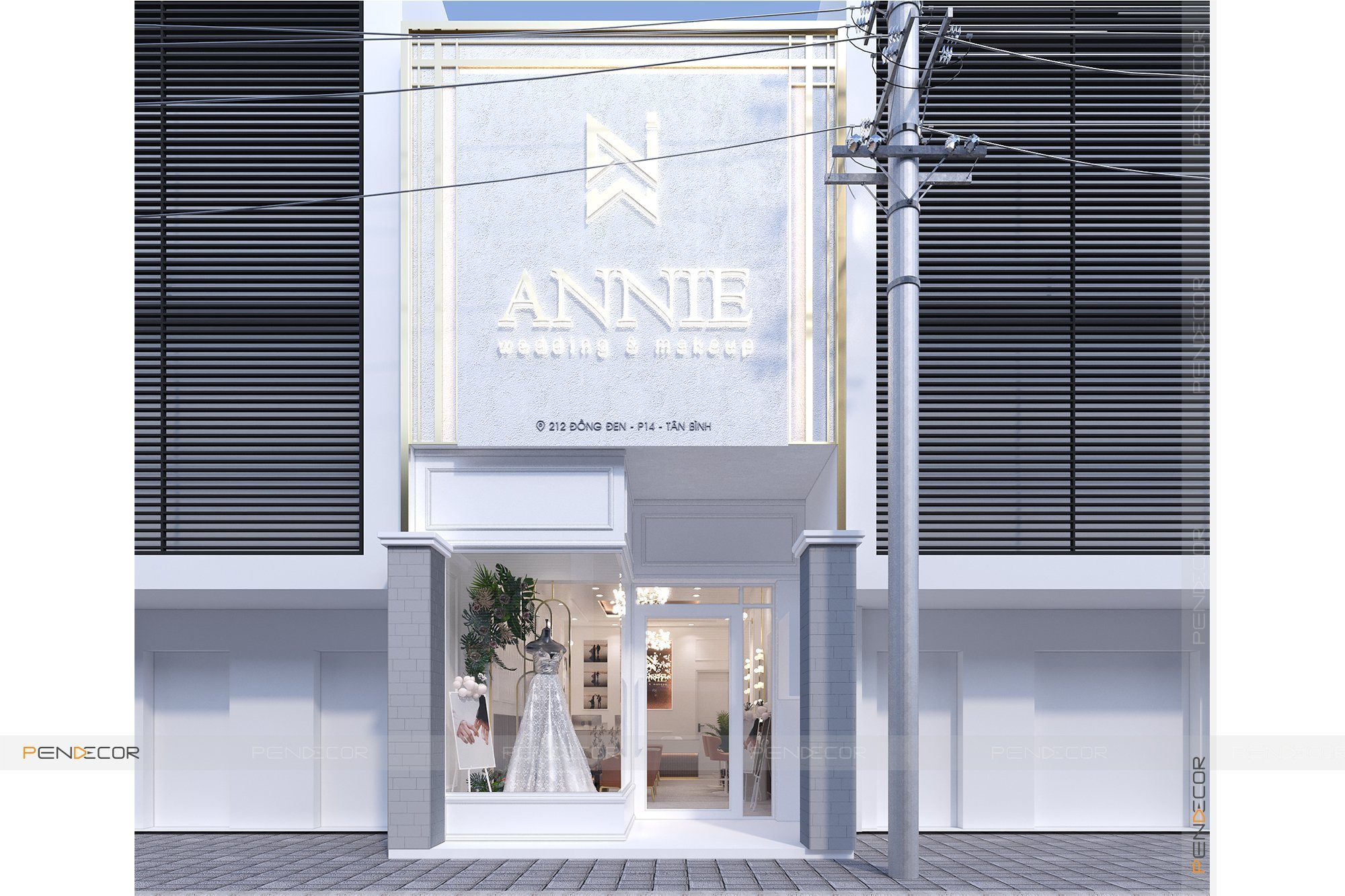 Thiết kế Studio Áo Cưới Annie