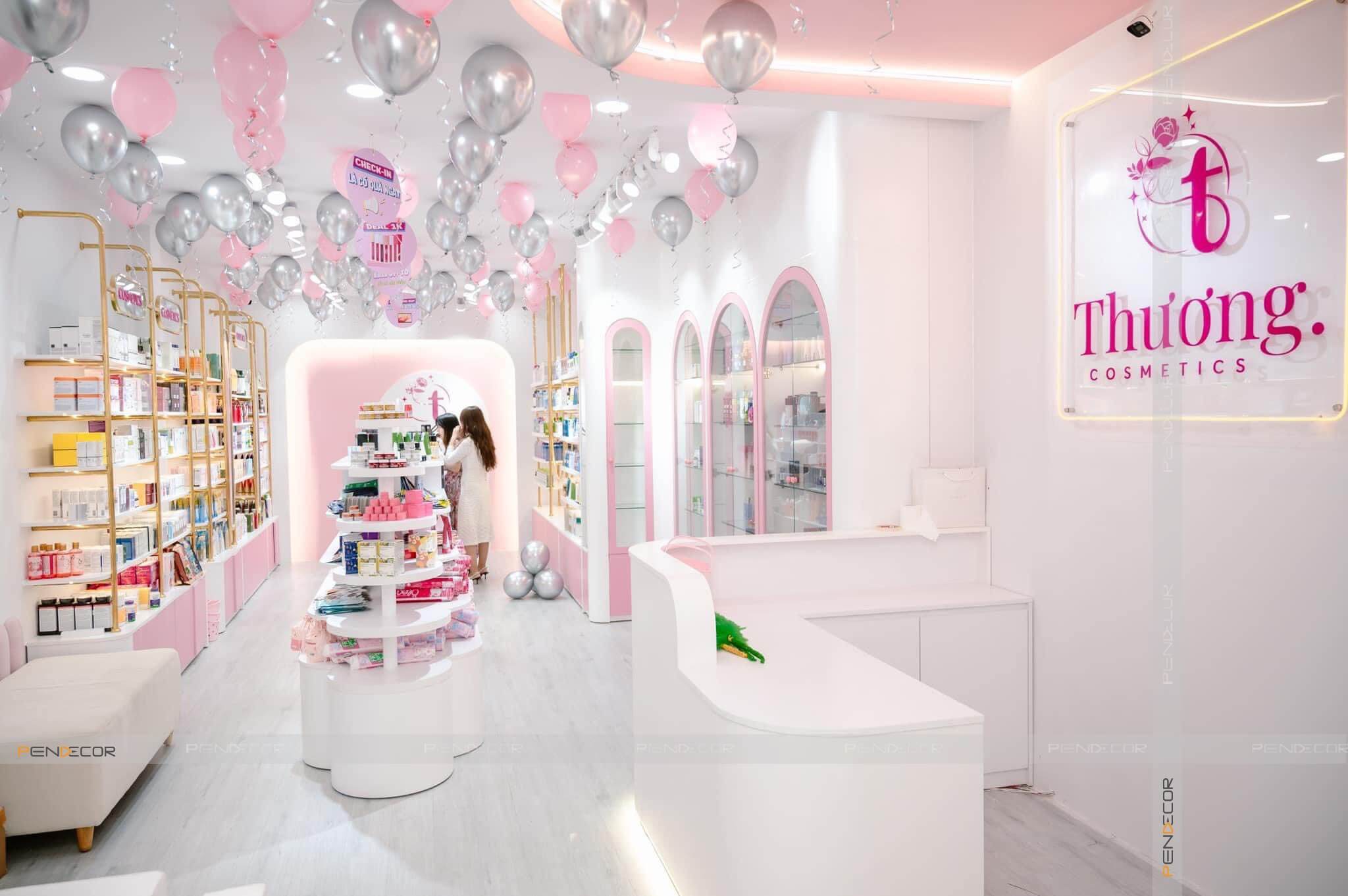 Thi Công Shop Phụ Kiện Thương Cosmetics & Accessories