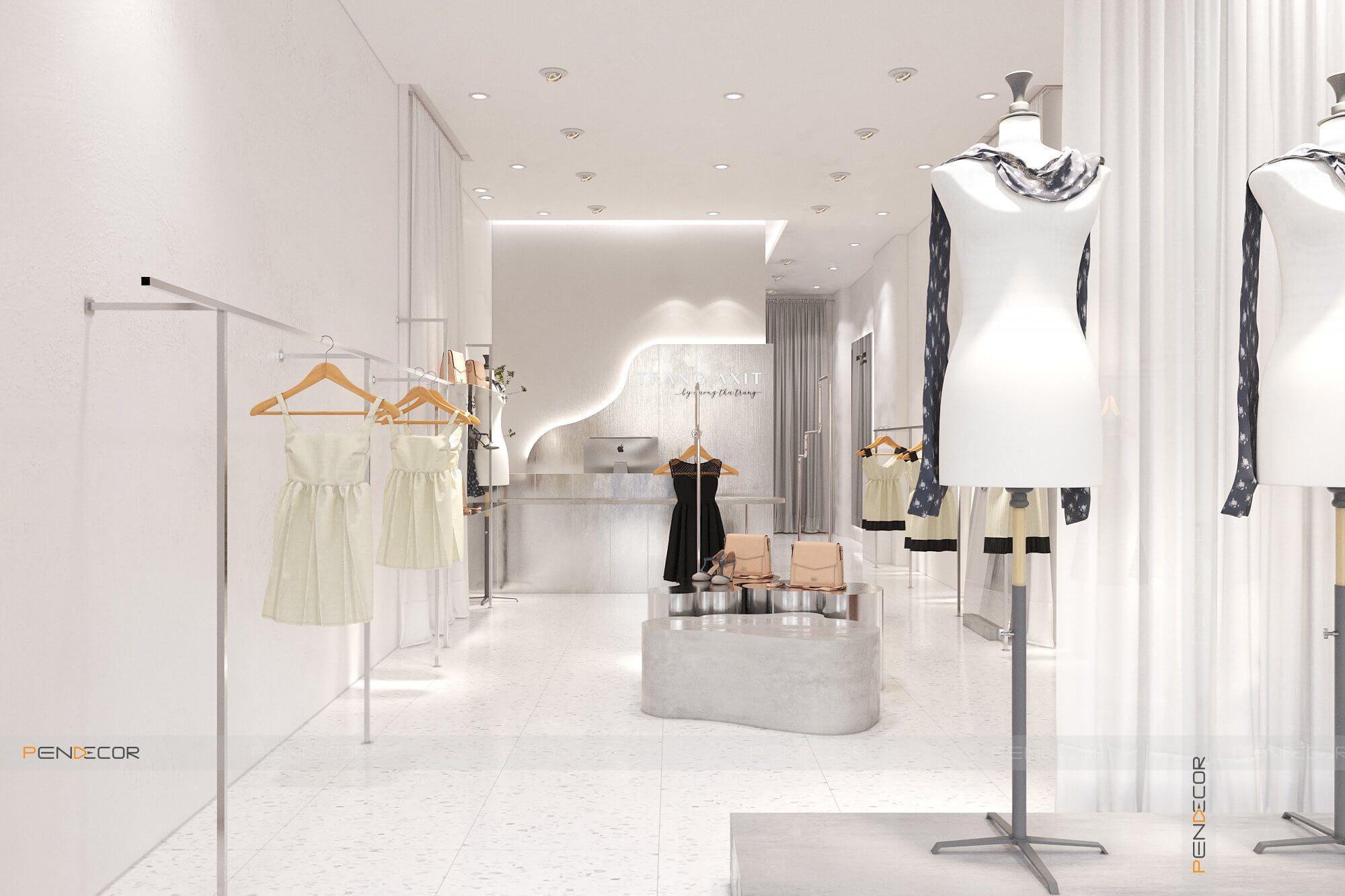 Thiết Kế Shop Thời Trang Nữ Trang Axit