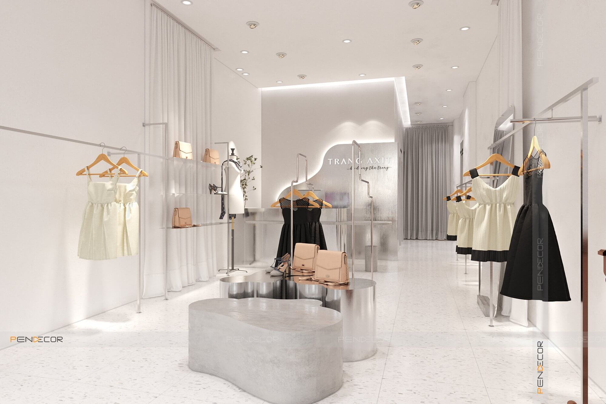 Thiết Kế Shop Thời Trang Nữ Trang Axit