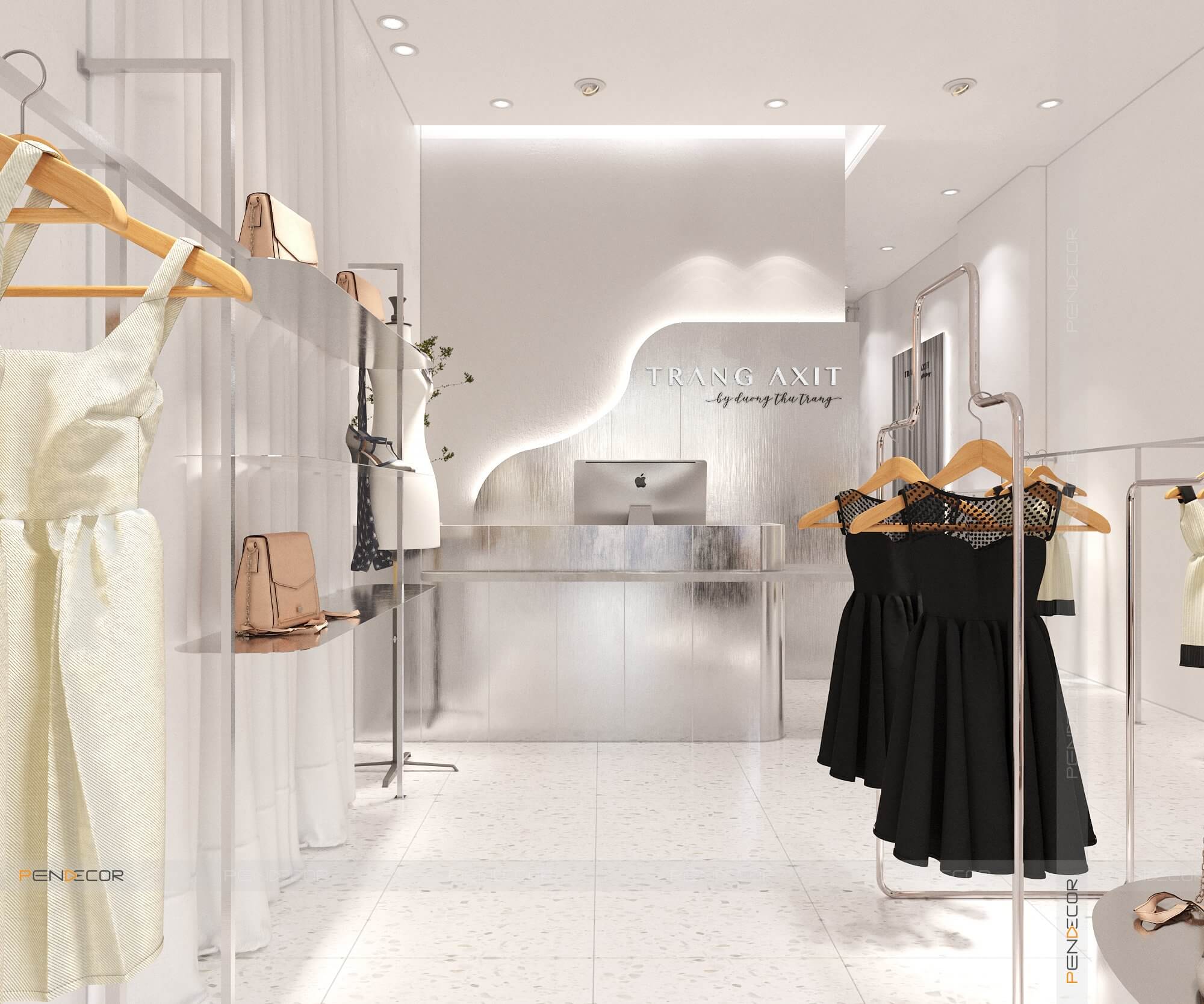 Thiết Kế Shop Thời Trang Nữ Trang Axit