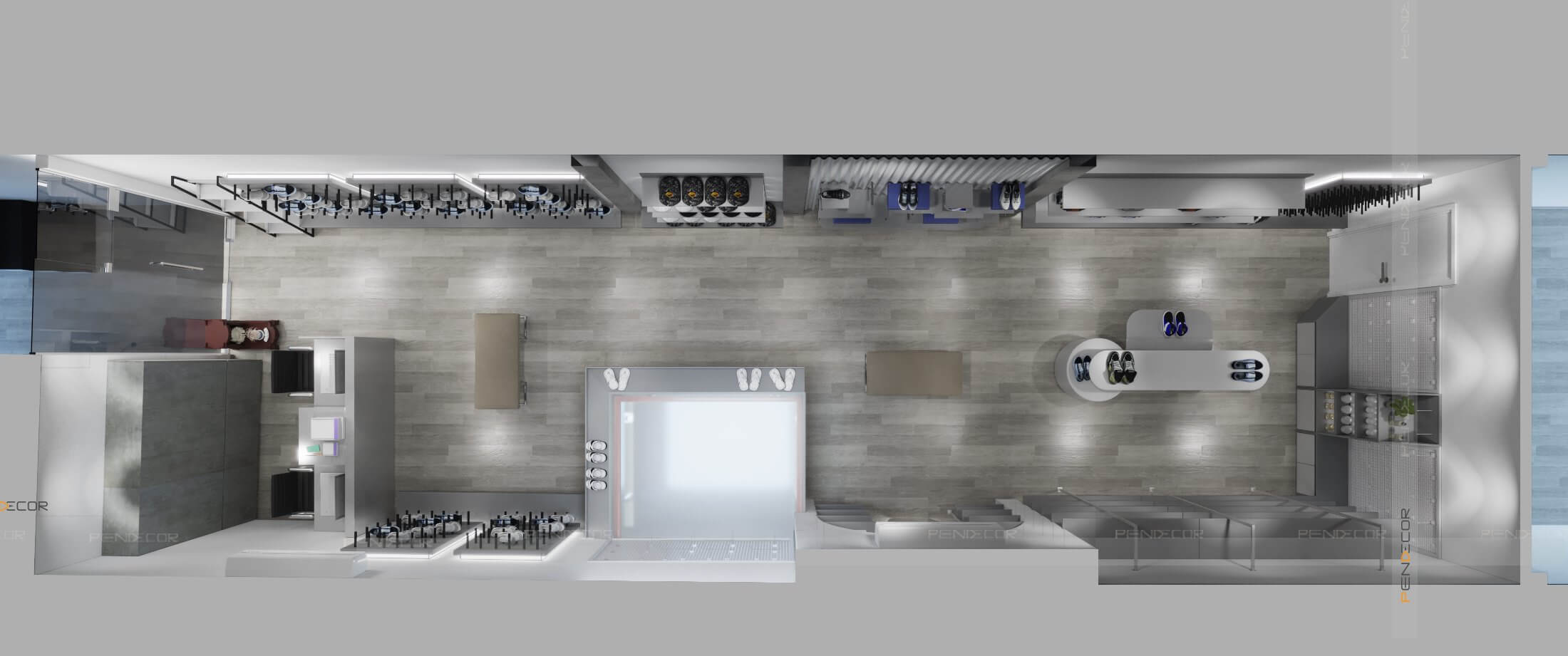 Thiết Kế Shop Giày Phụ Kiện Alex House