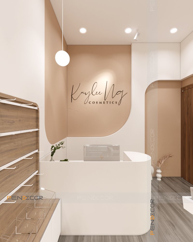 Thiết Kế Shop Mỹ Phẩm Kaylee Ng Cosmetics