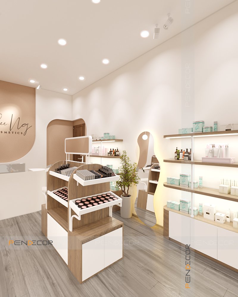 Thiết Kế Shop Mỹ Phẩm Kaylee Ng Cosmetics