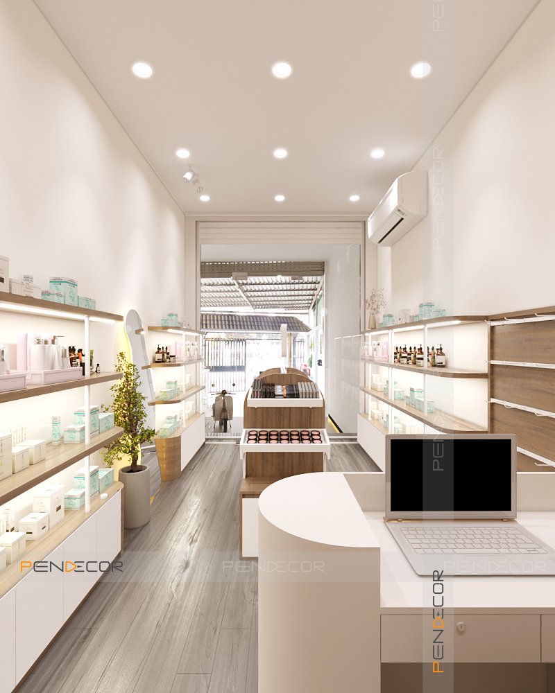 Thiết Kế Shop Mỹ Phẩm Kaylee Ng Cosmetics
