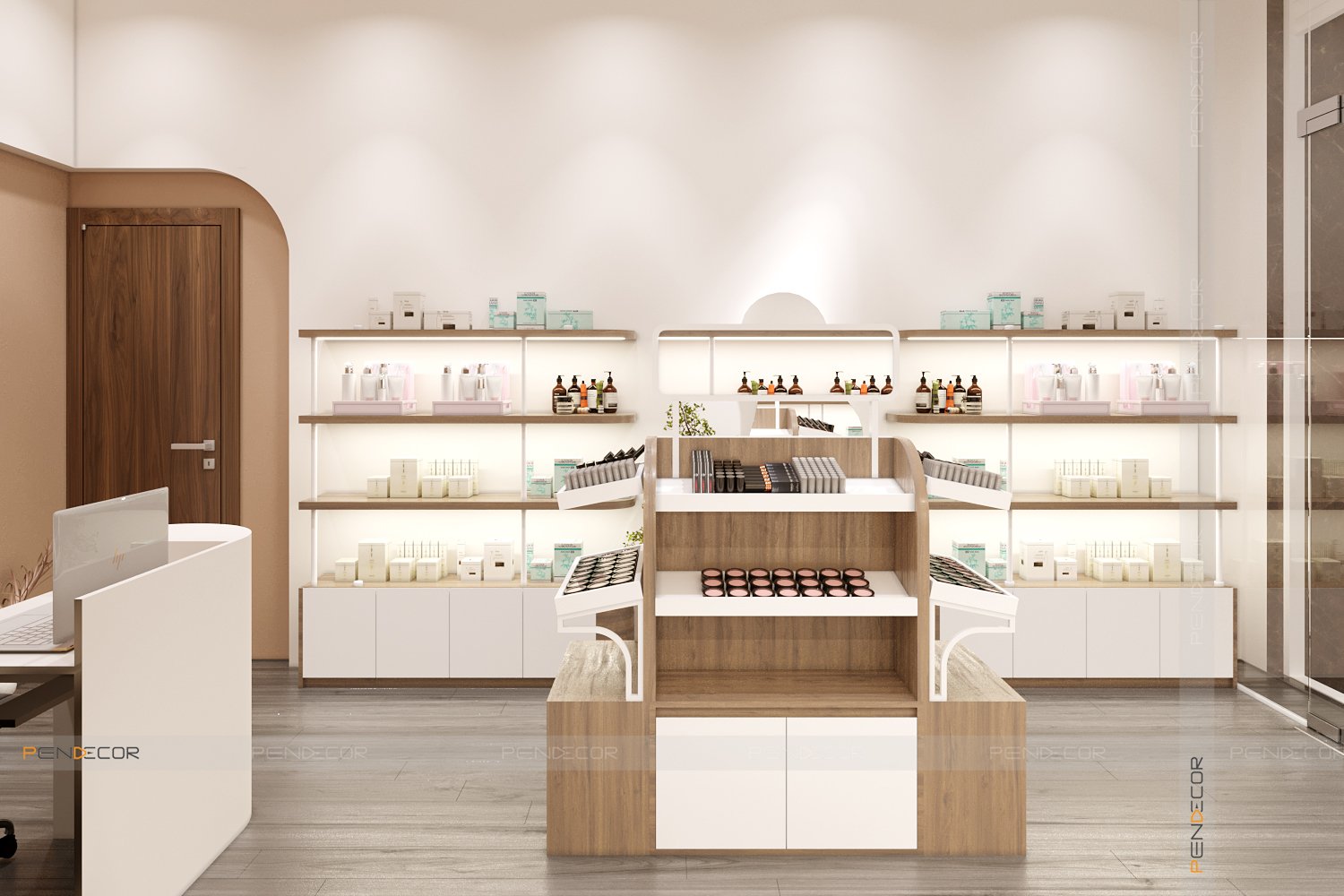 Thiết Kế Shop Mỹ Phẩm Kaylee Ng Cosmetics
