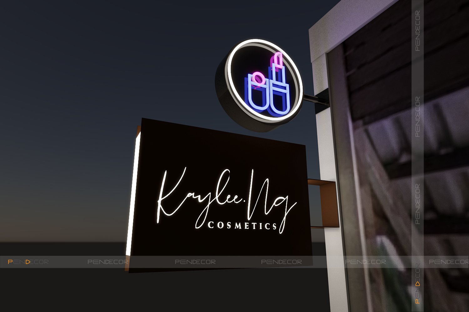 Thiết Kế Shop Mỹ Phẩm Kaylee Ng Cosmetics