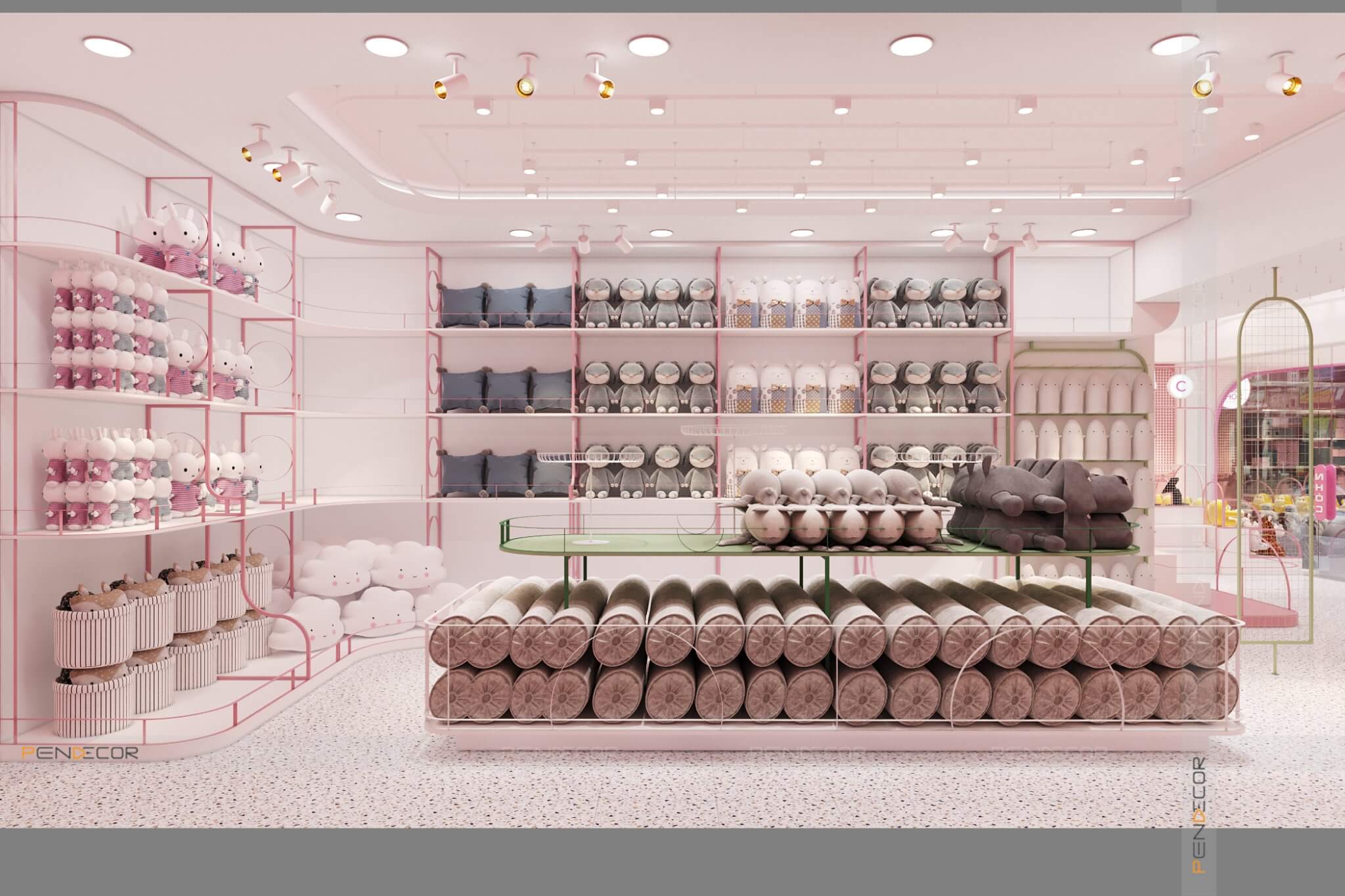 Thiết Kế Shop Gấu Bông Nhóc