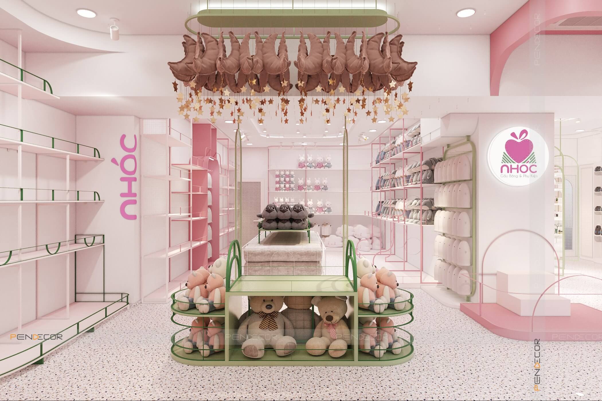 Thiết Kế Shop Gấu Bông Nhóc