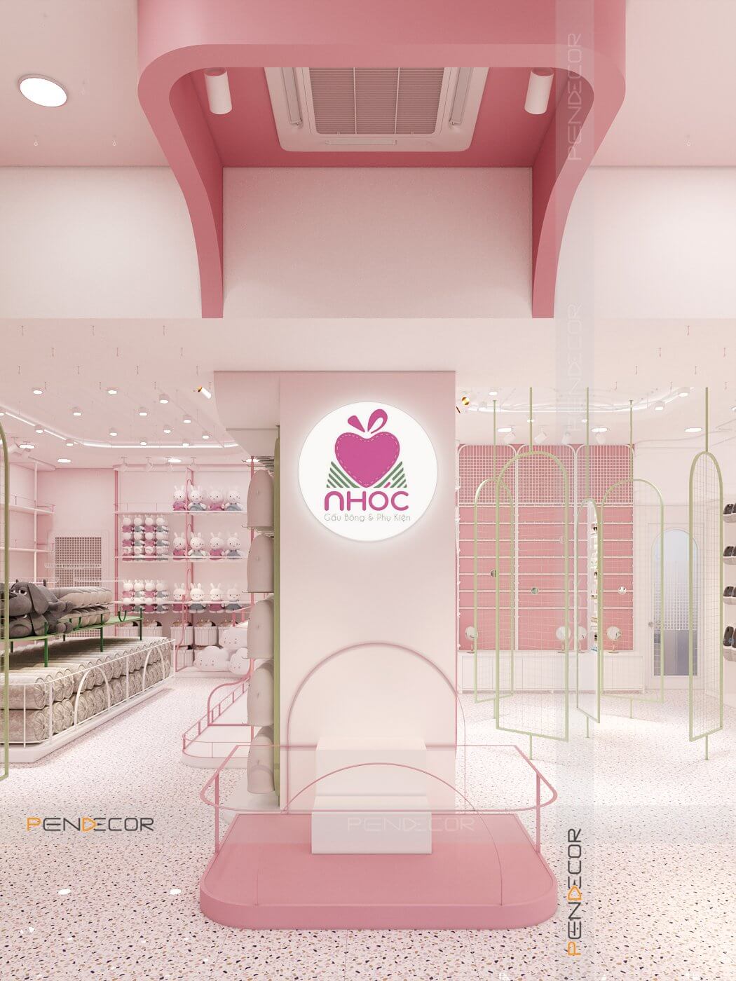 Thiết Kế Shop Gấu Bông Nhóc