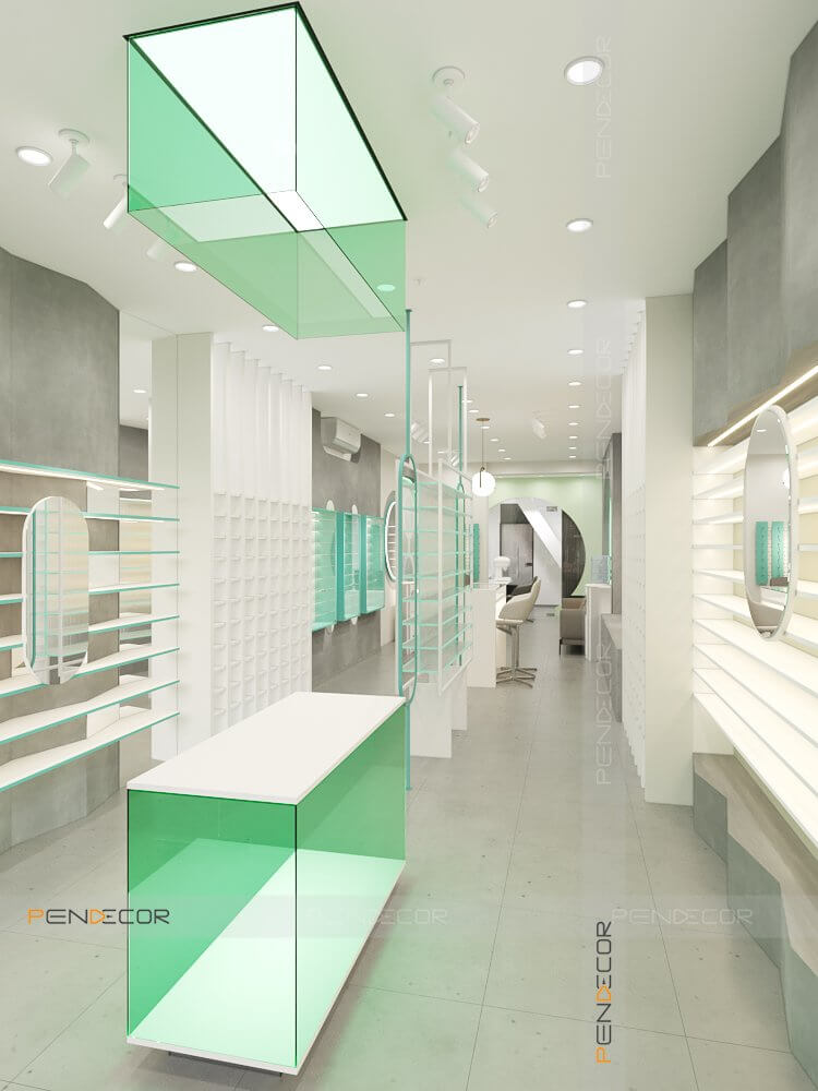 Thiết Kế Shop Mắt Kính Tâm Đức