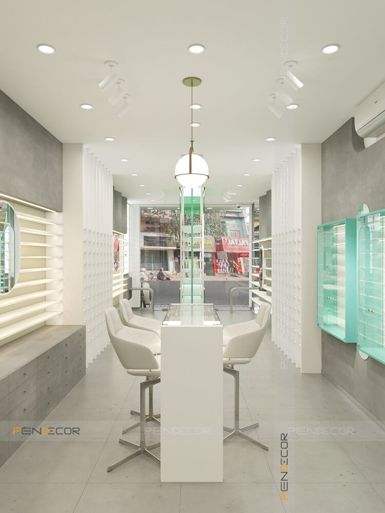 Thiết Kế Shop Mắt Kính Tâm Đức