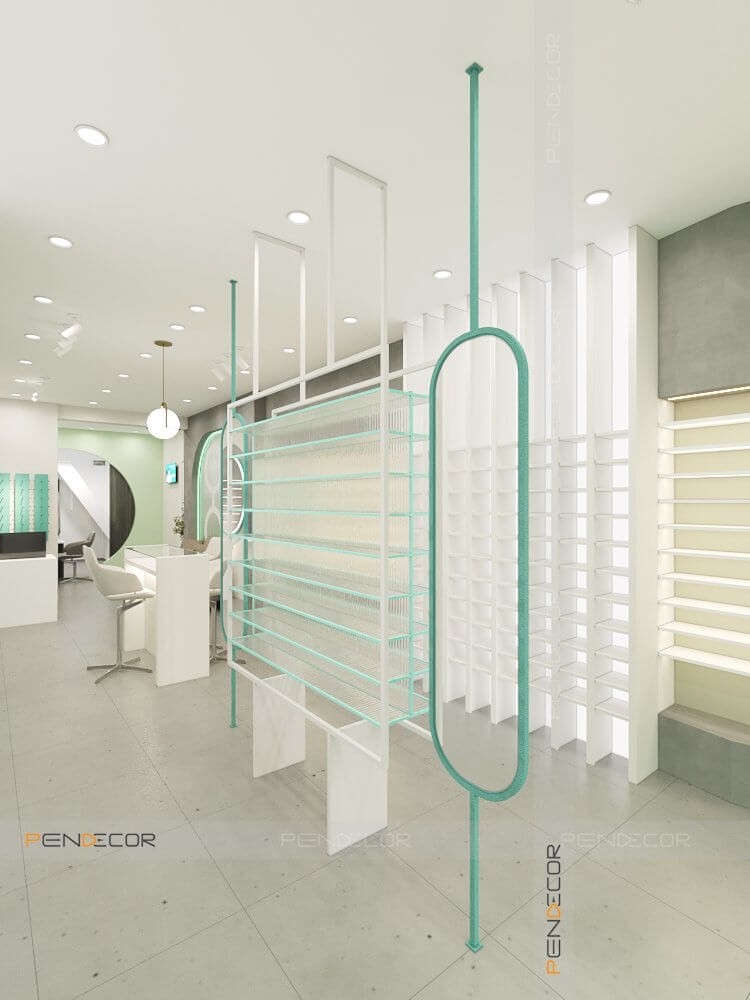 Thiết Kế Shop Mắt Kính Tâm Đức