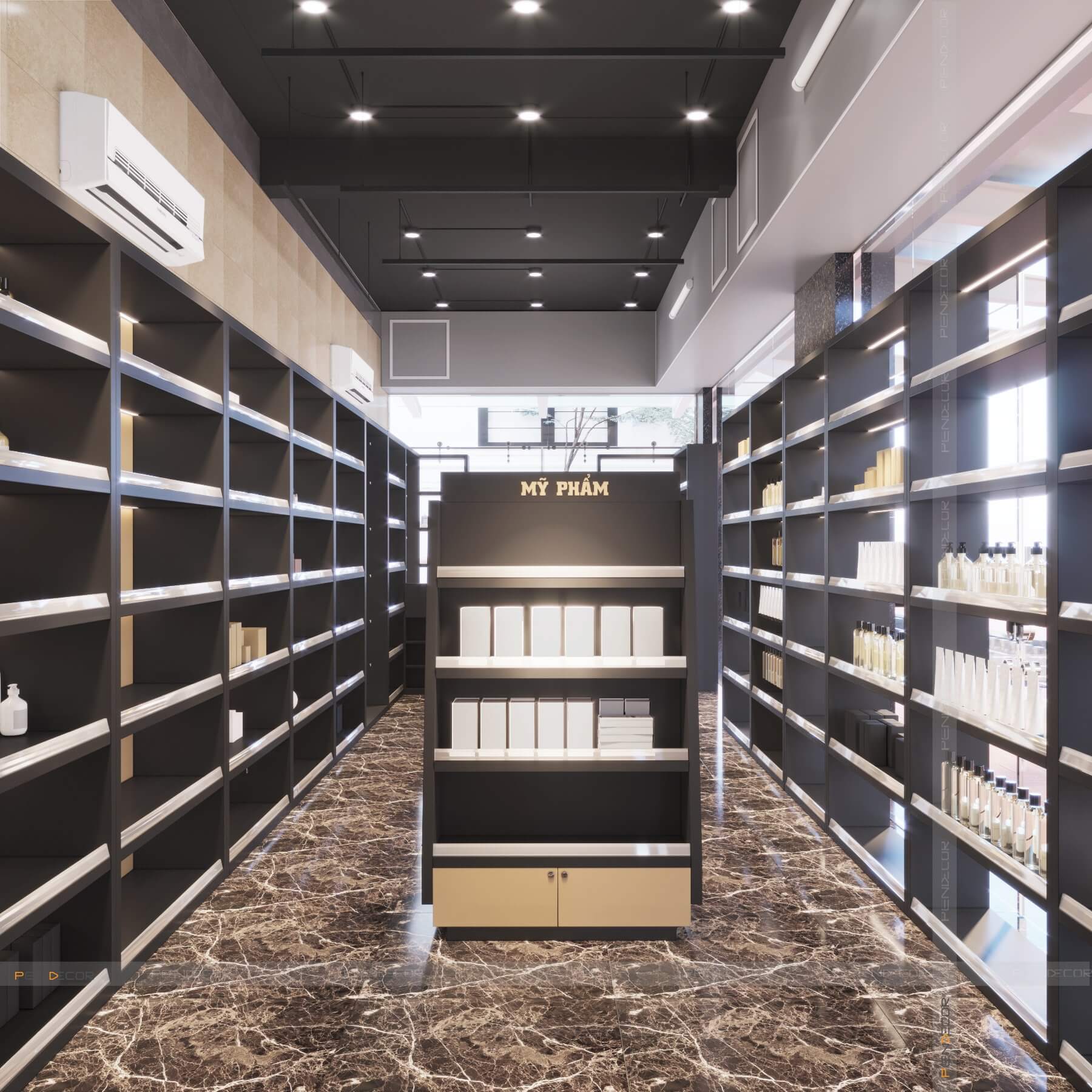 Thiết Kế Siêu Thị Mini Khánh Ban