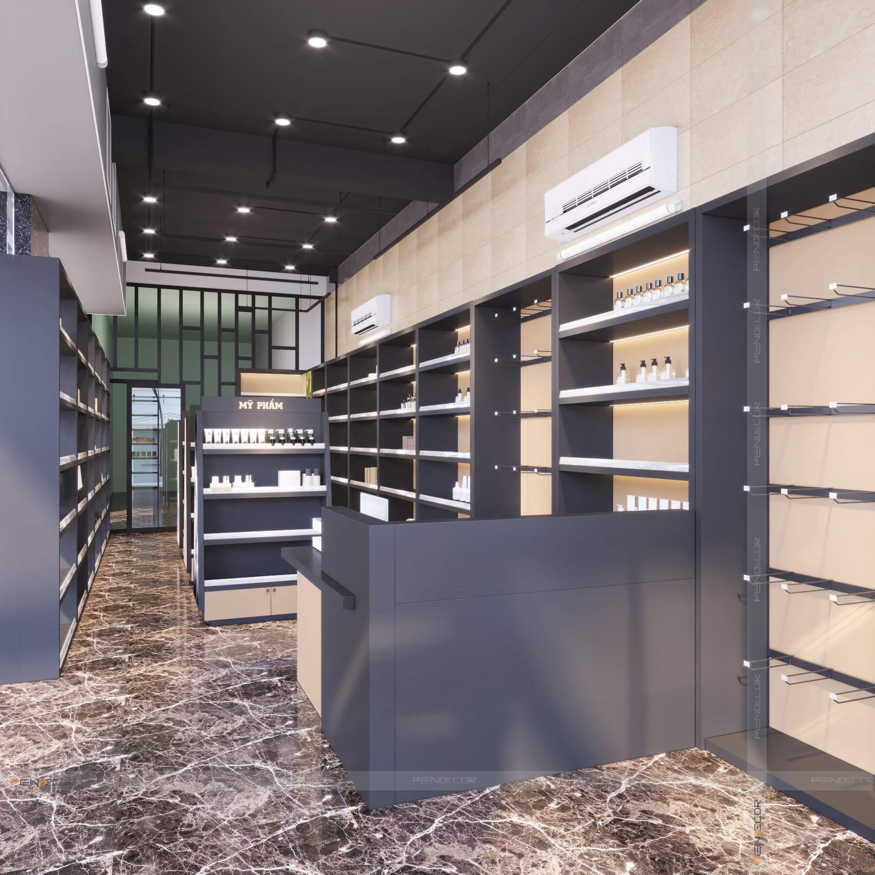 Thiết Kế Siêu Thị Mini Khánh Ban