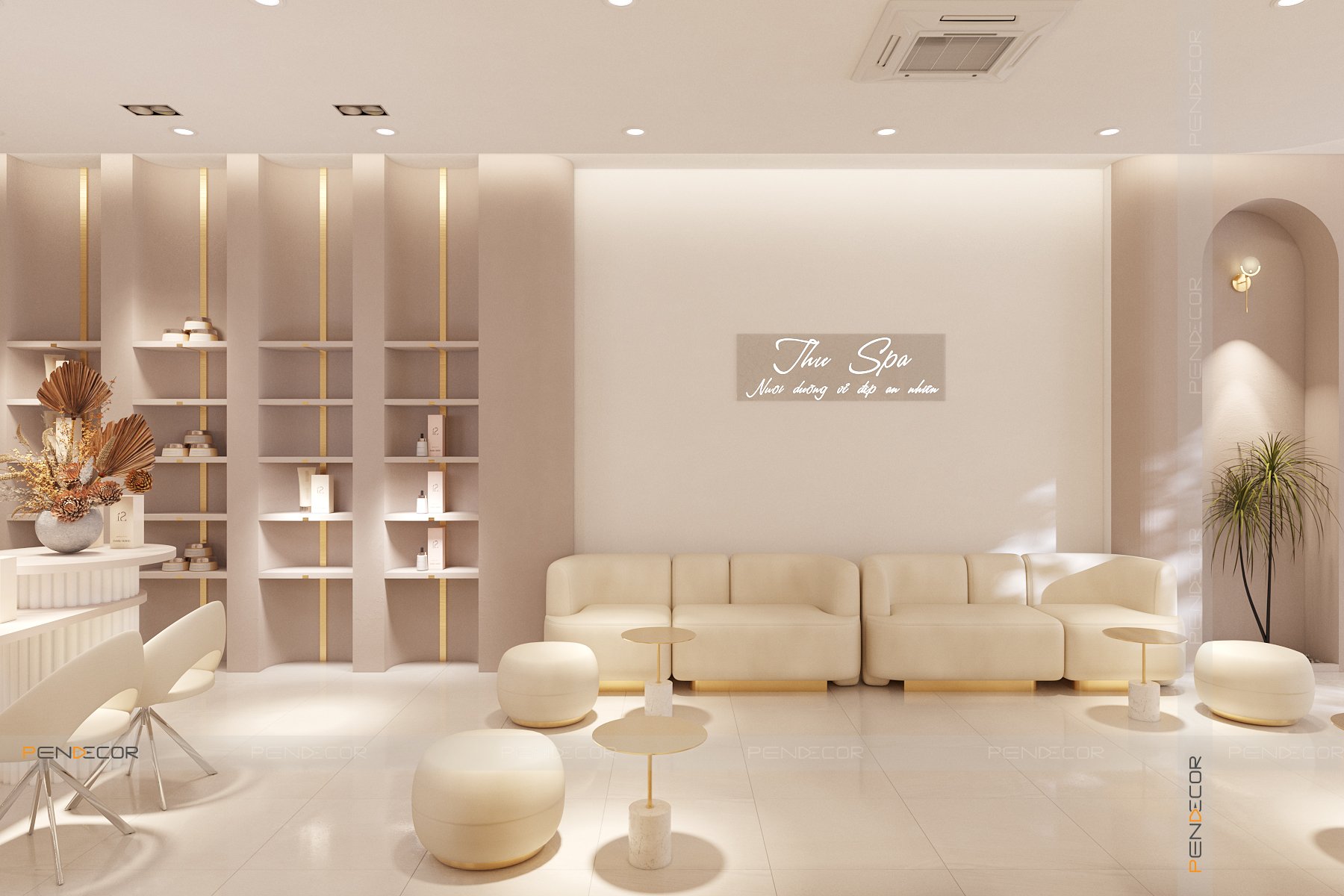 Thiết Kế Spa Thư Spa