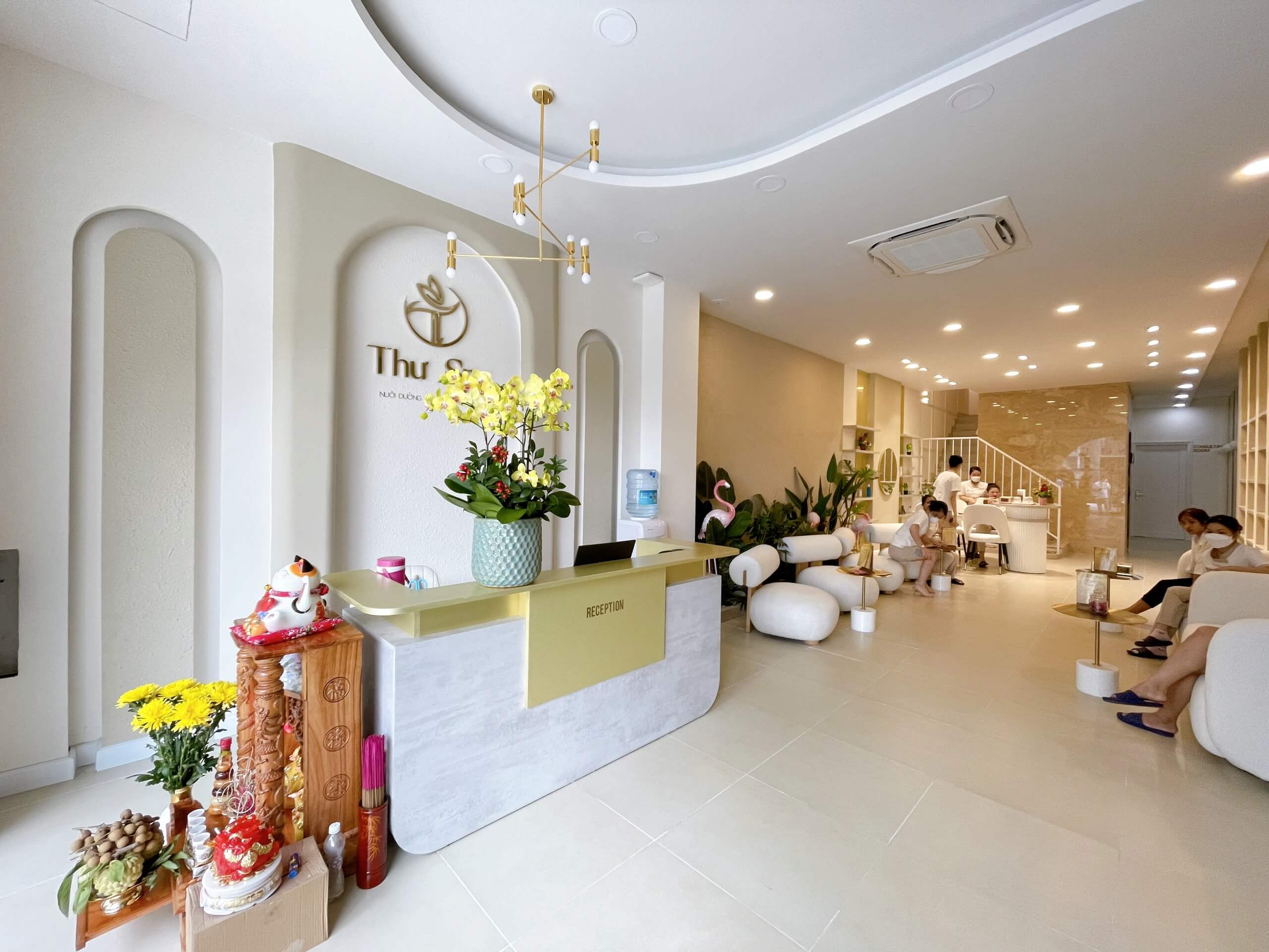 Thi Công Shop Thư Spa