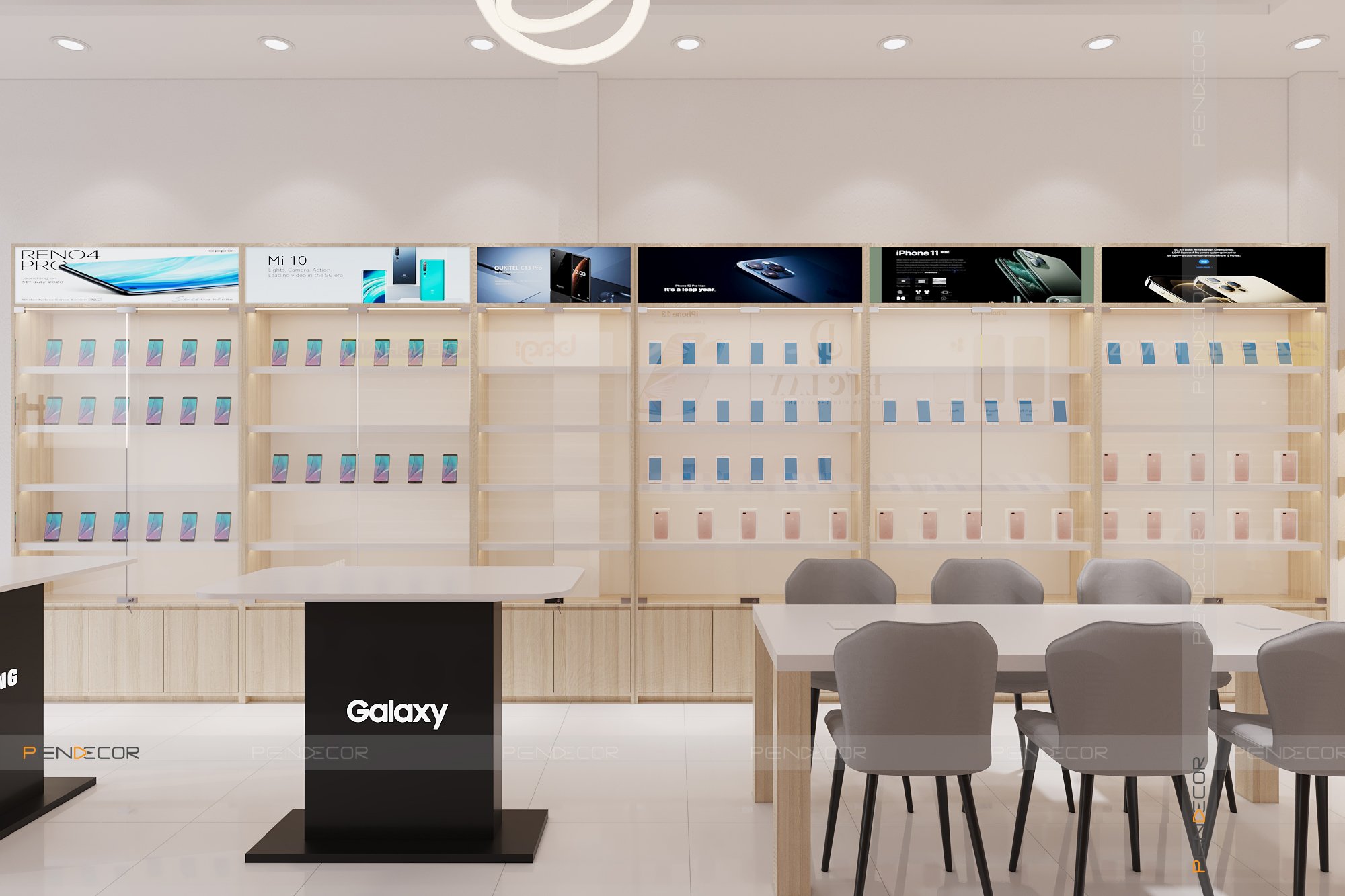 Thiết Kế Shop Điện Thoại Đức Lan