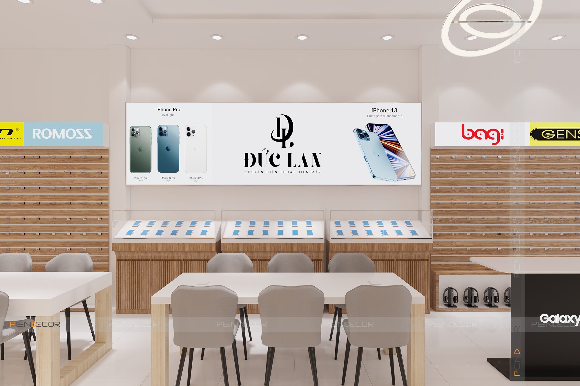 Thiết Kế Shop Điện Thoại Đức Lan