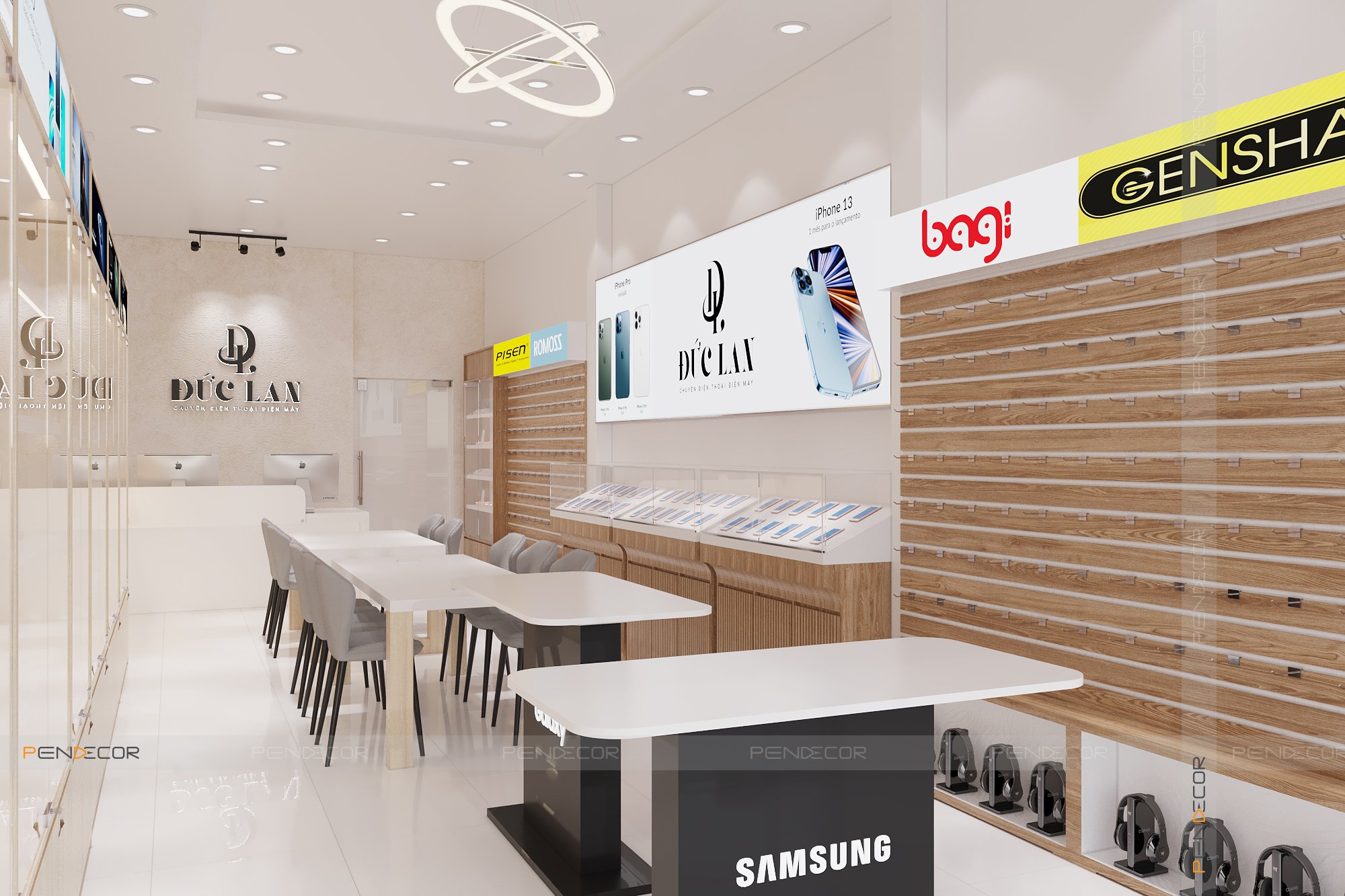 Thiết Kế Shop Điện Thoại Đức Lan