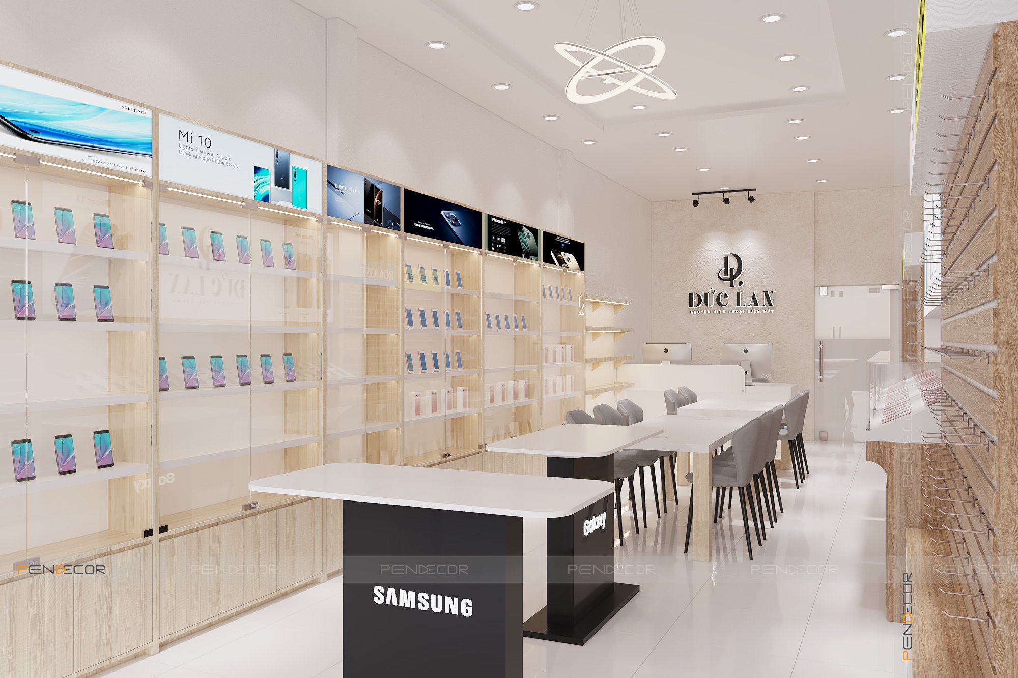 Thiết Kế Shop Điện Thoại Đức Lan