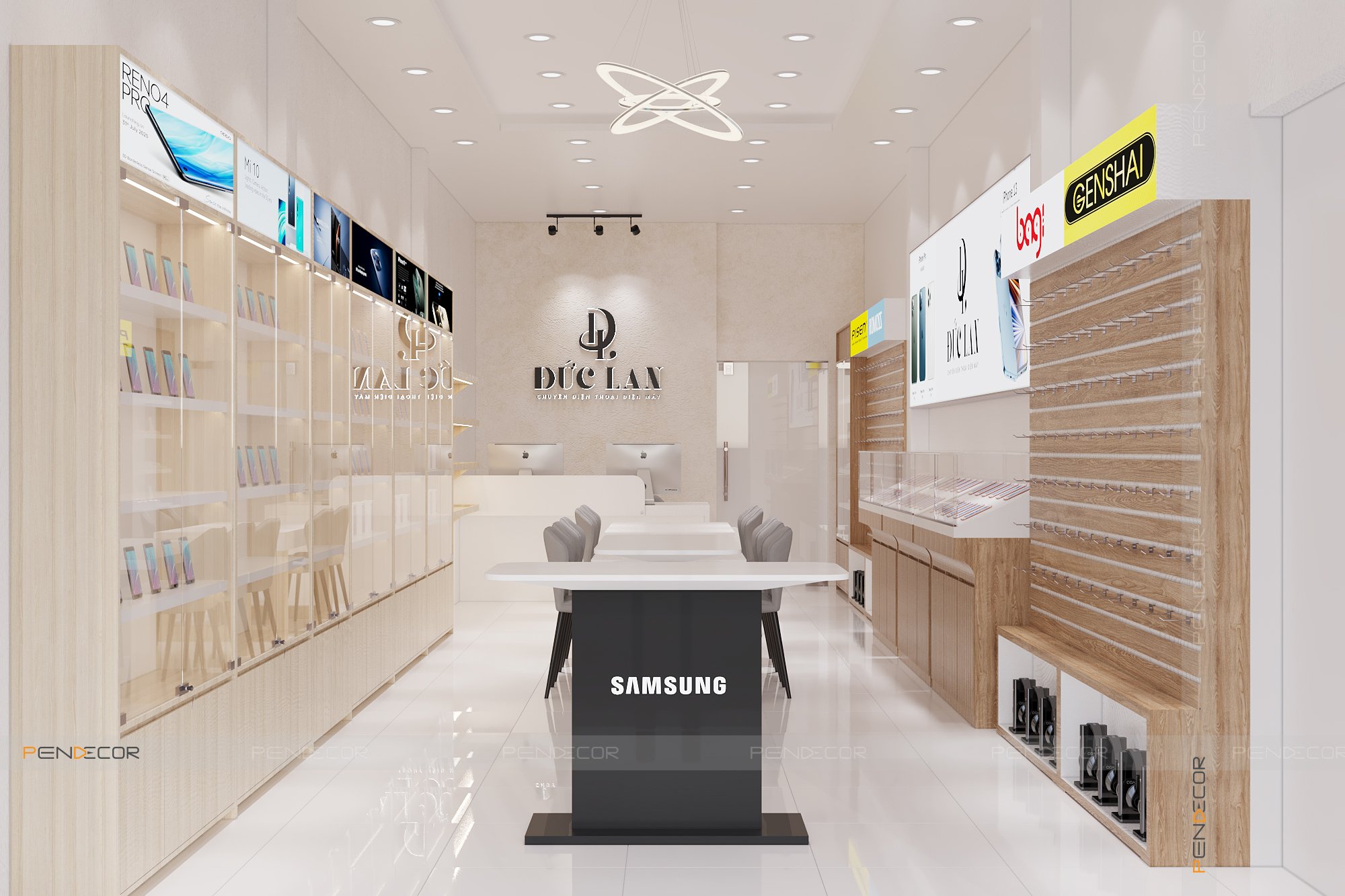 Thiết Kế Shop Điện Thoại Đức Lan