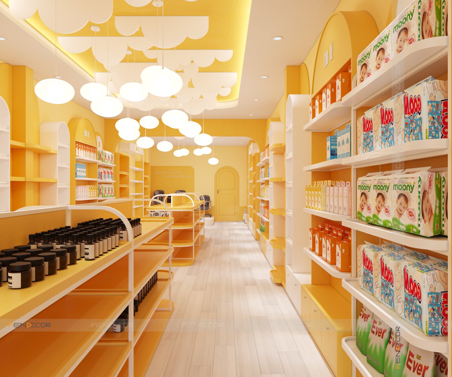 Thiết Kế Shop Mẹ và Bé HAT