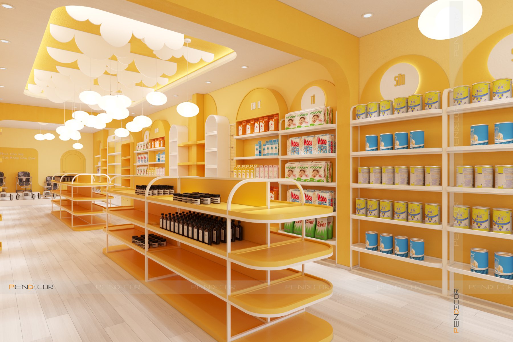 Thiết Kế Shop Mẹ và Bé HAT