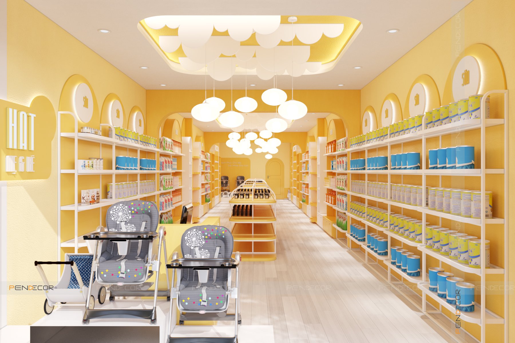 Thiết Kế Shop Mẹ và Bé HAT